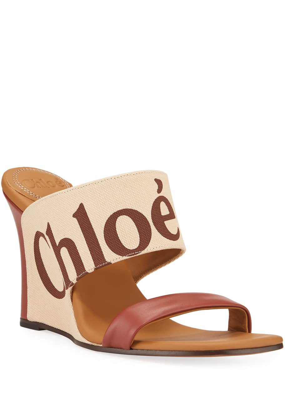 Chloe verena logo sandals 2025