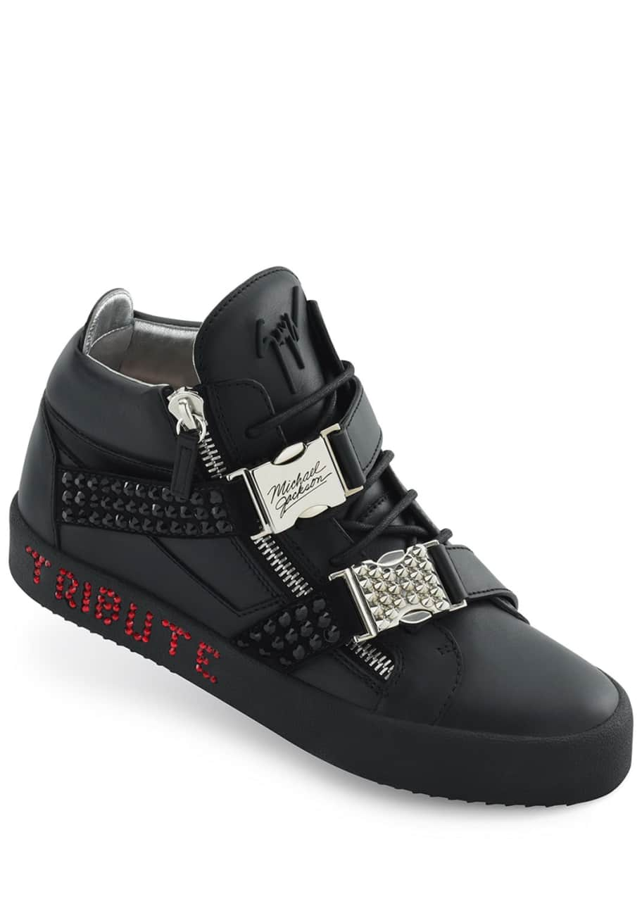 Giuseppe Zanotti Men's Limited Edition Tribute to Michael Jackson High ...