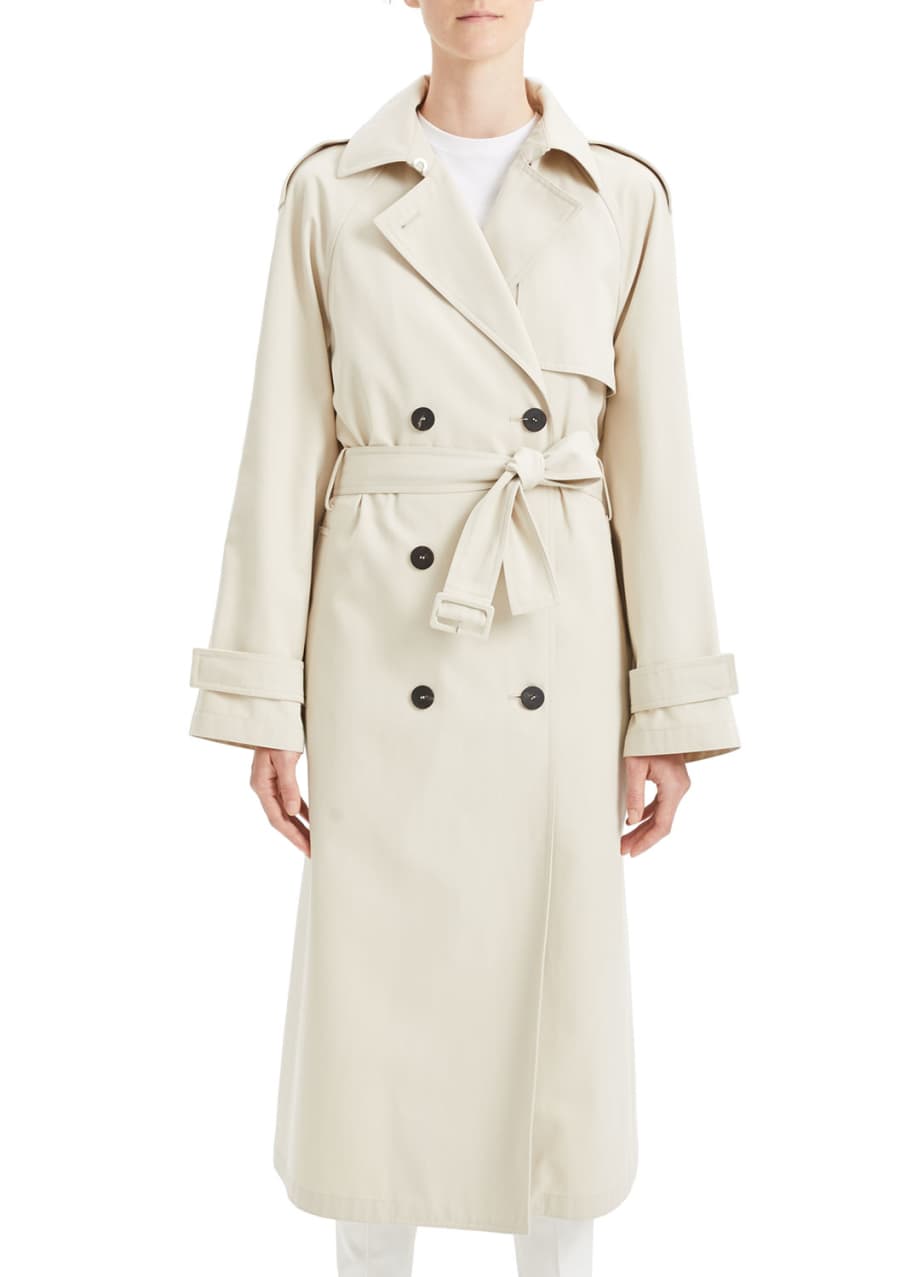 Staple Classic Crepe Long Trench Coat