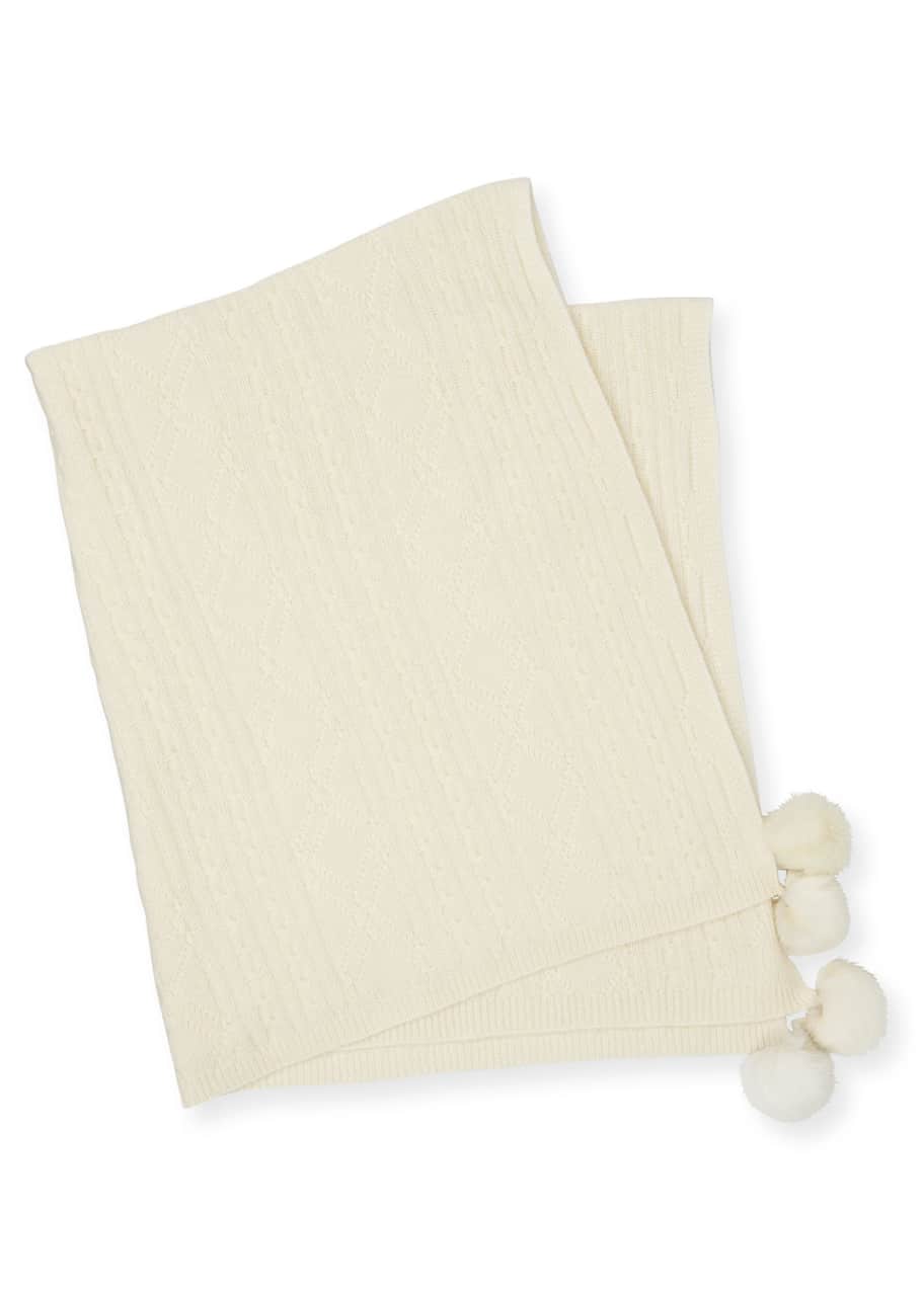 Sofia cashmere sales baby blanket