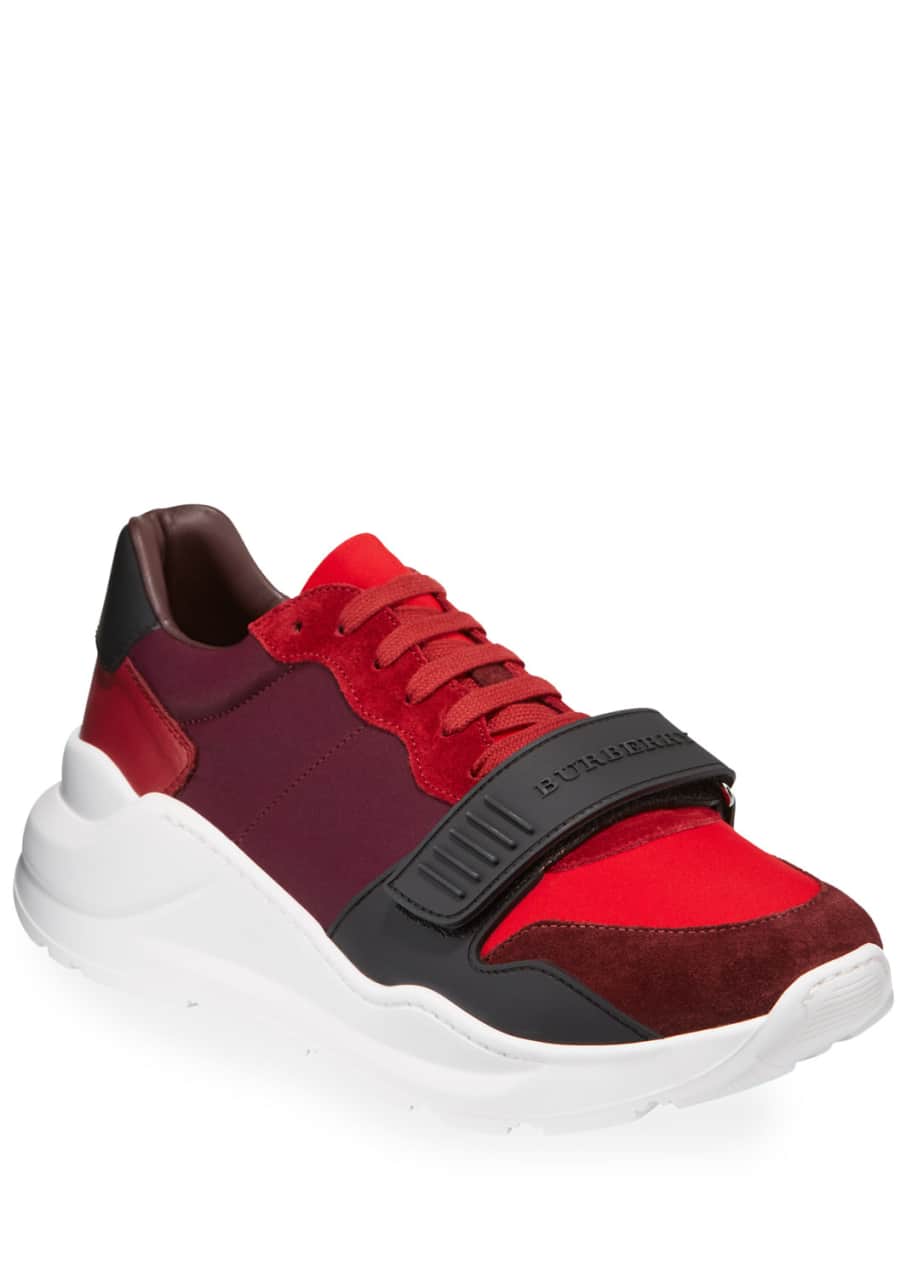 Burberry red outlet bottom shoes