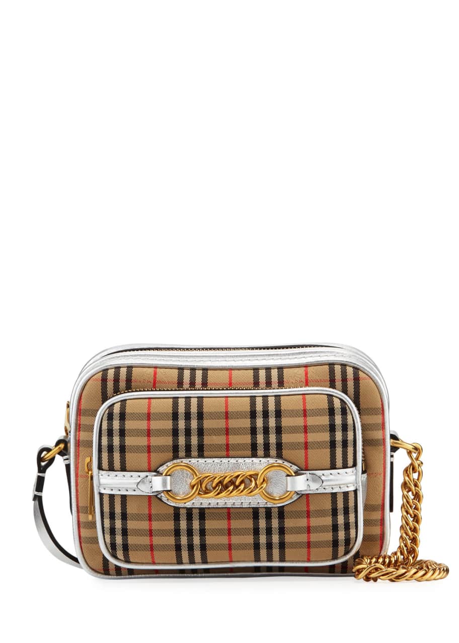 Burberry Link Camera 1983 Check Crossbody Bag Bergdorf Goodman