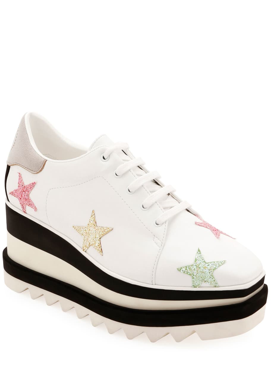 Stella mccartney new arrivals star platform sneakers
