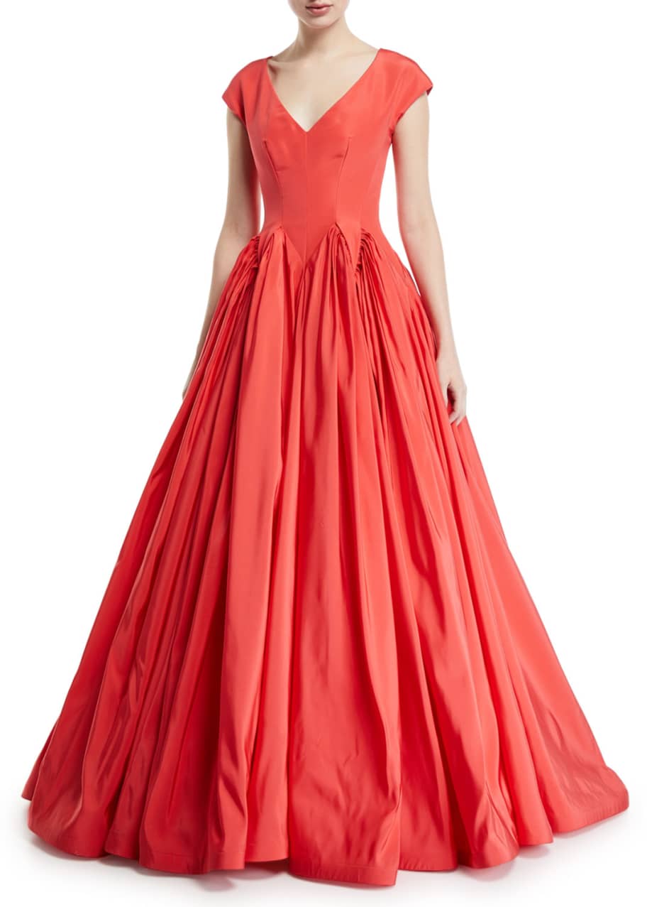 Zac posen hotsell silk dress