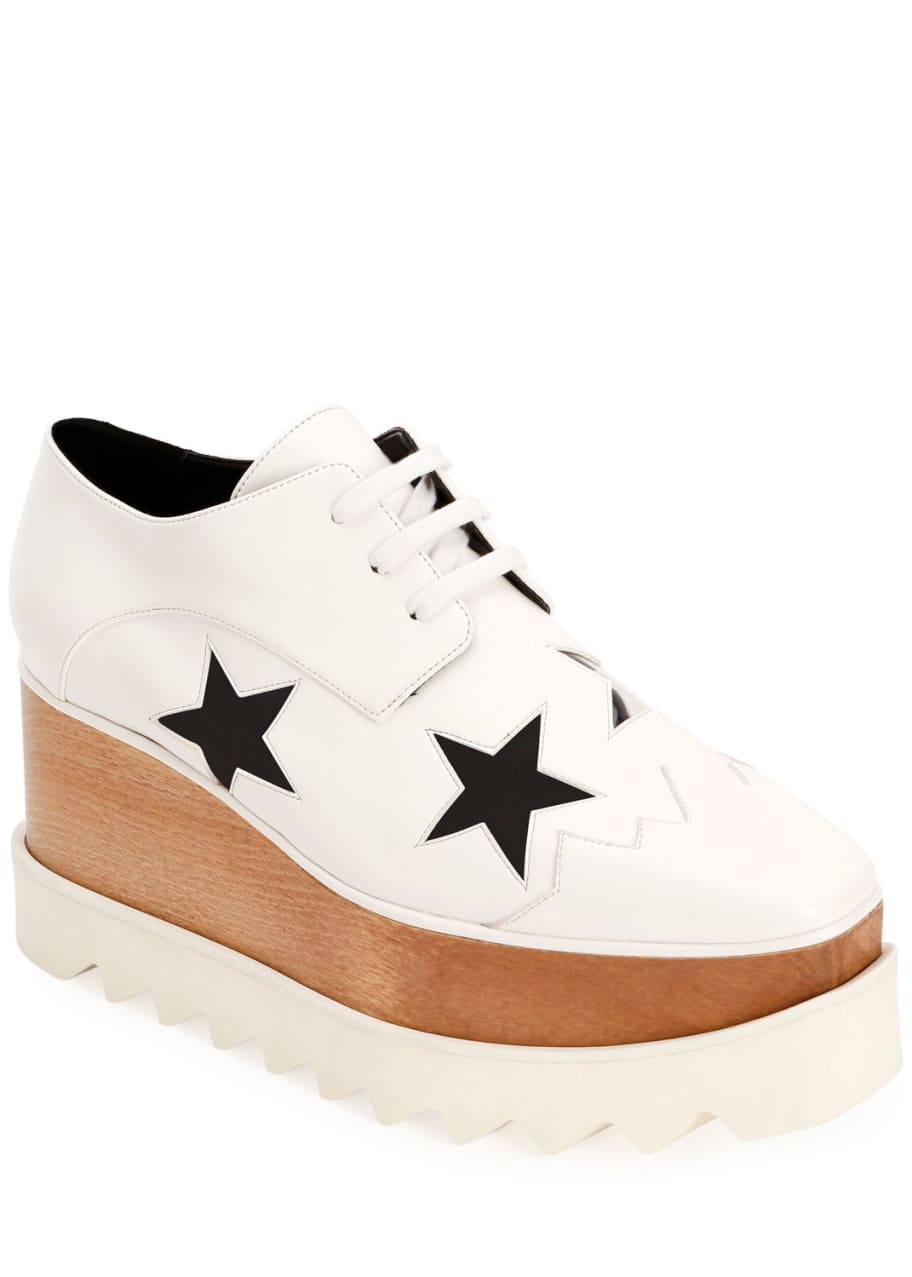 Stella McCartney Elyse Creeper Star Platform Sneakers - Bergdorf Goodman