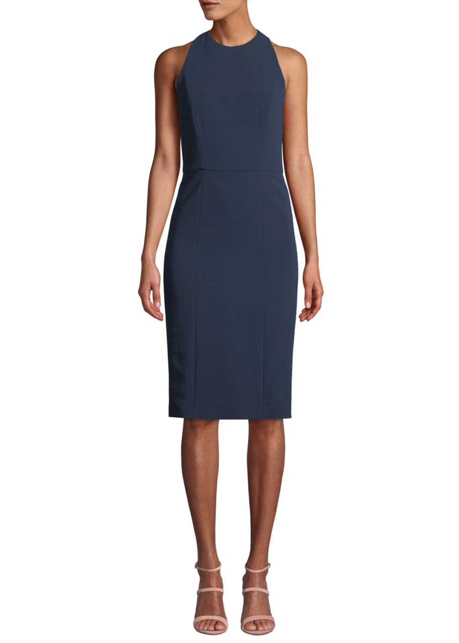 Image 1 of 1: Cora Fitted Sleeveless Dress