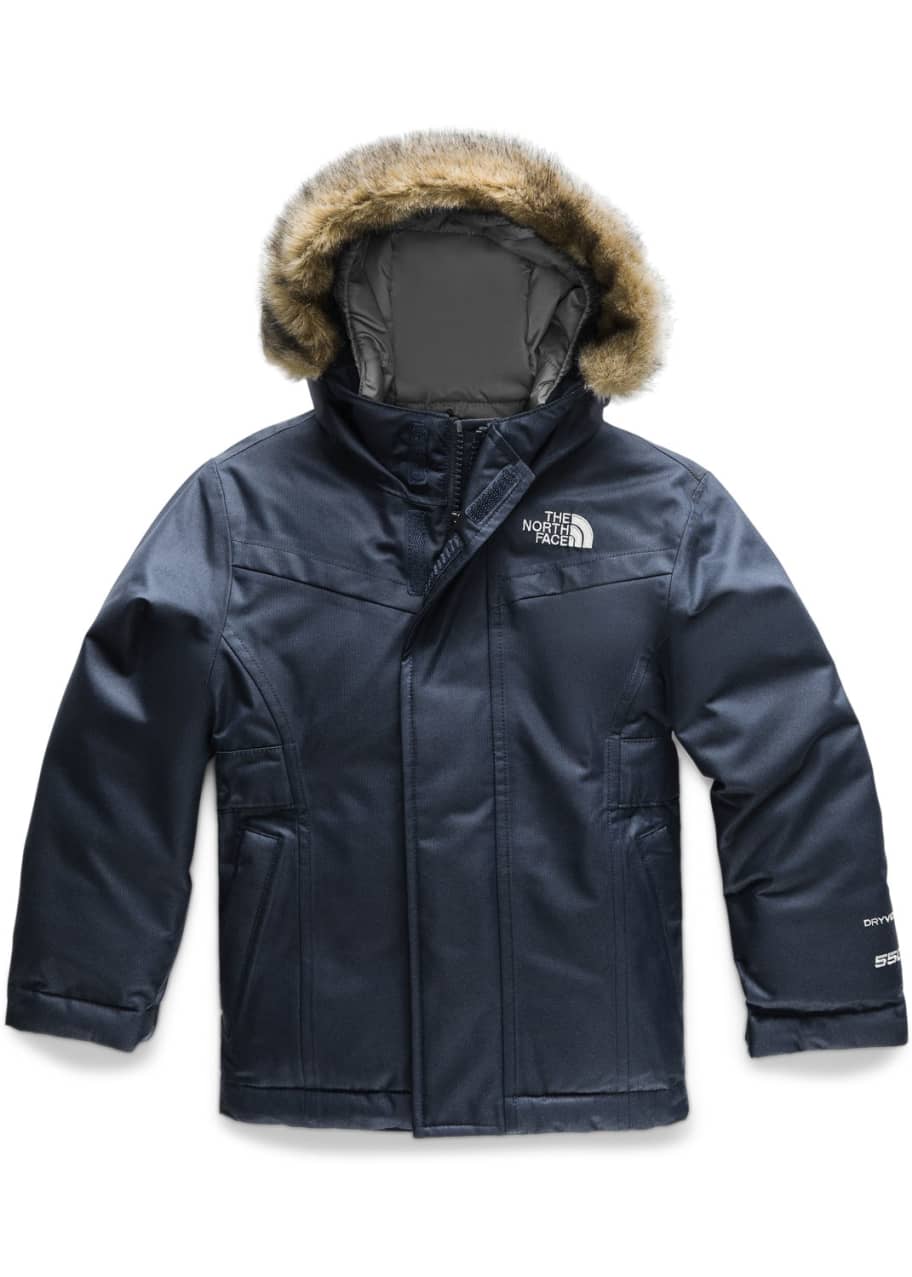 The North Face Greenland Down Hooded Jacket w Faux Fur Trim Size