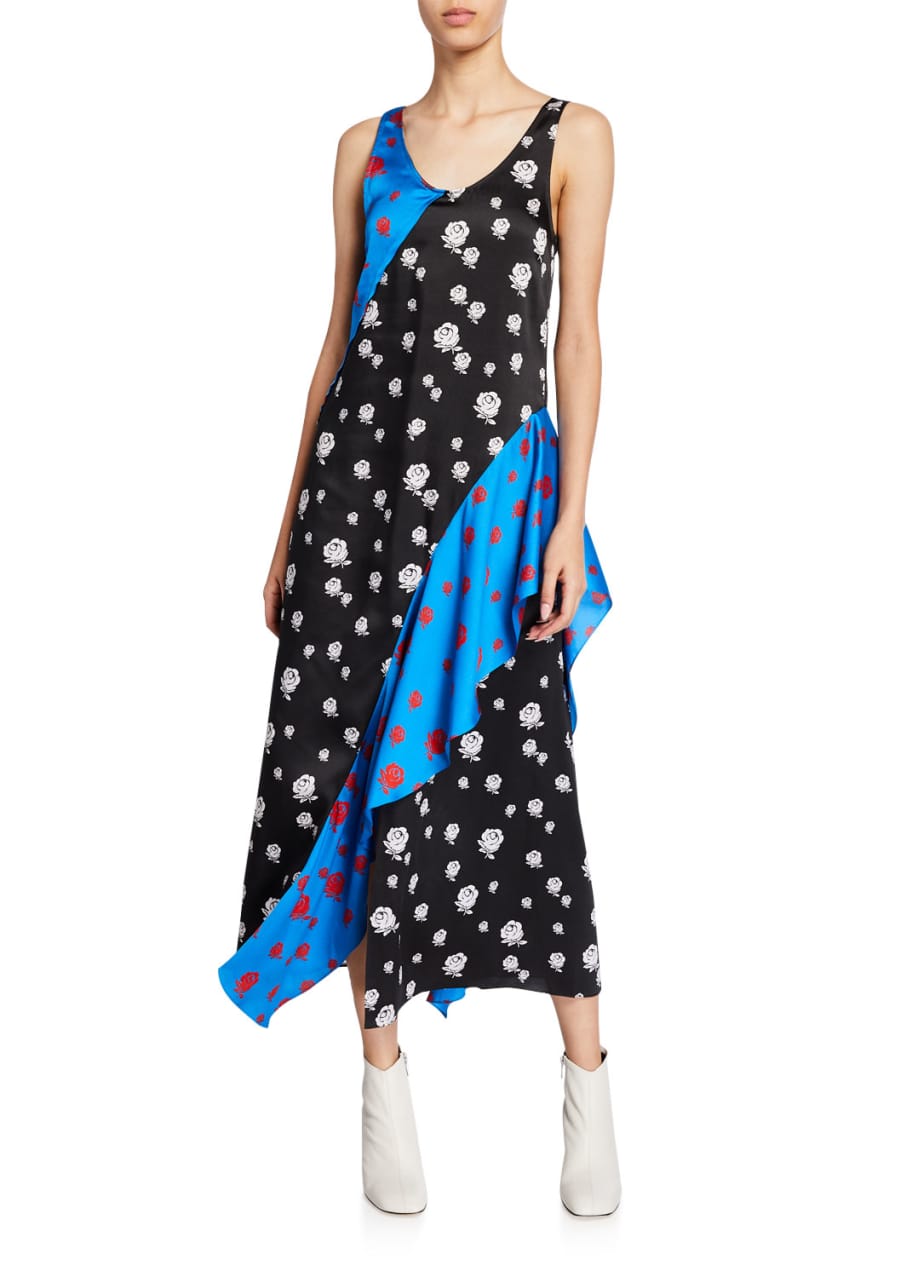 Kenzo ruffle dress deals