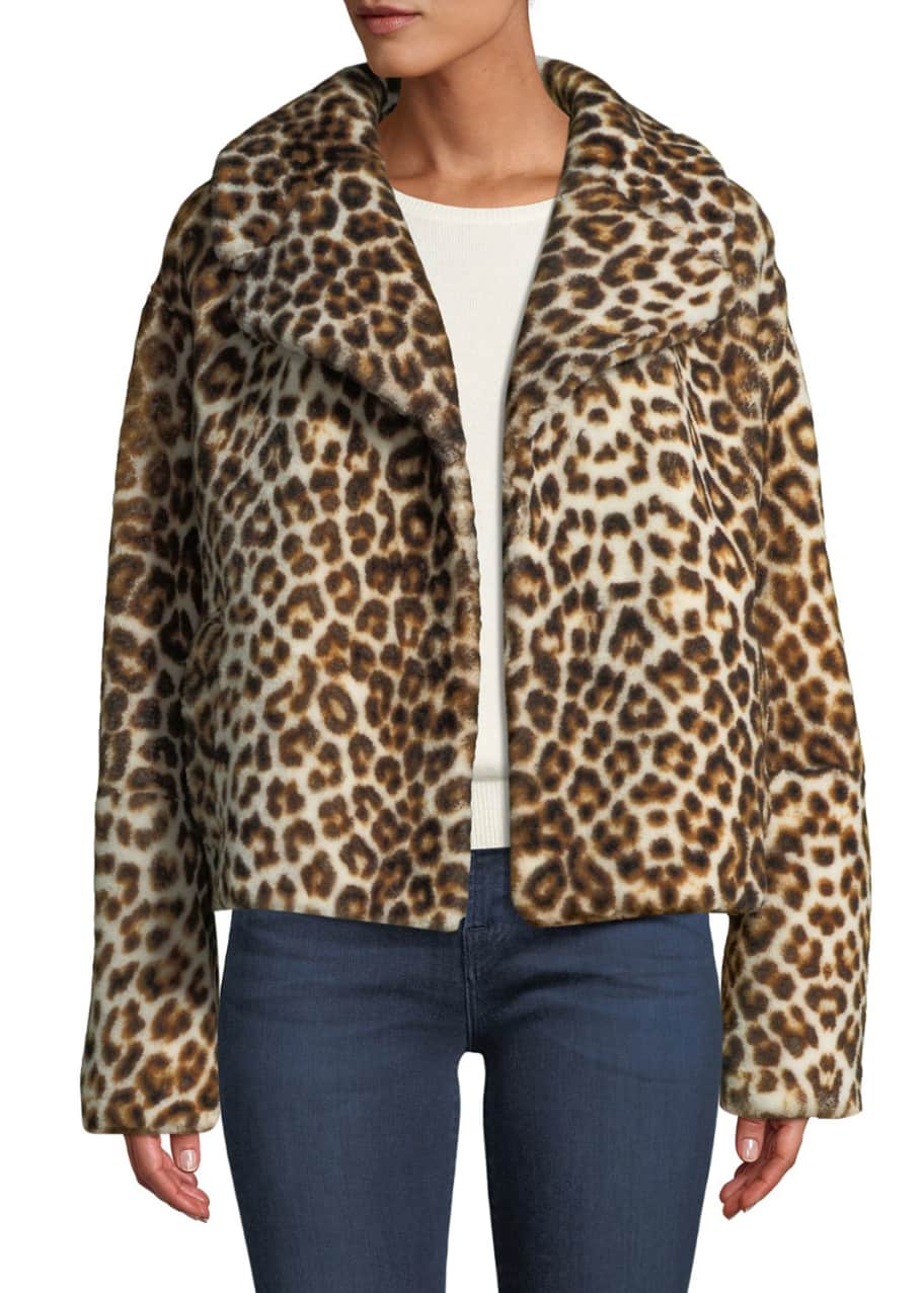 Alc best sale leopard coat