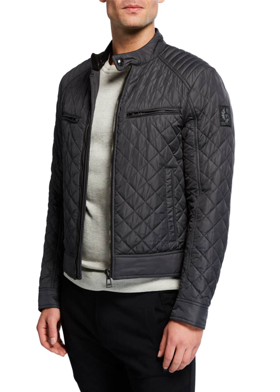 Belstaff quilted jacket mens sale