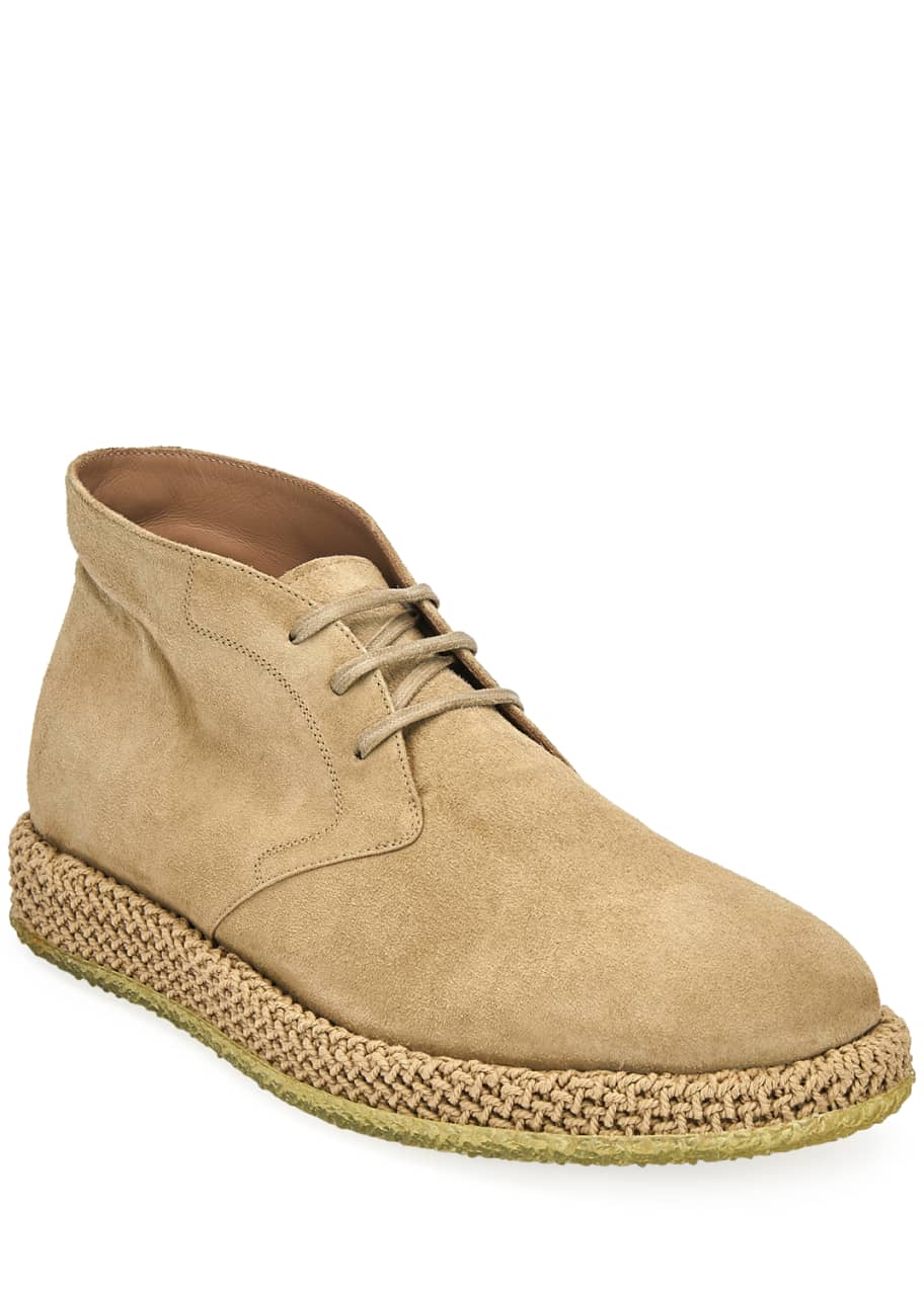 Salvatore ferragamo desert boots top