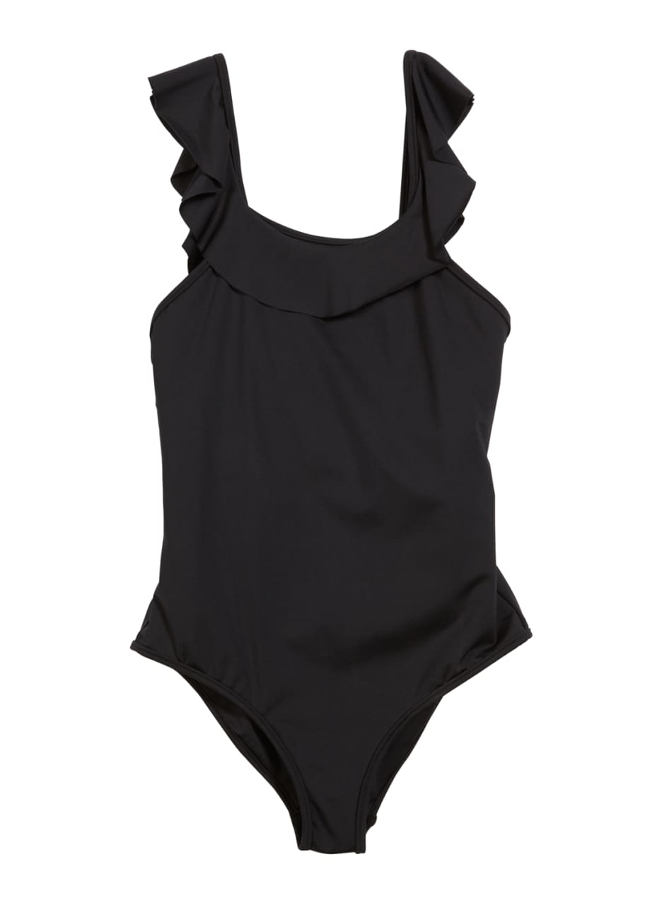 Milly Minis Ruffle ScoopNeck OnePiece Swimsuit, Size 716 Bergdorf Goodman