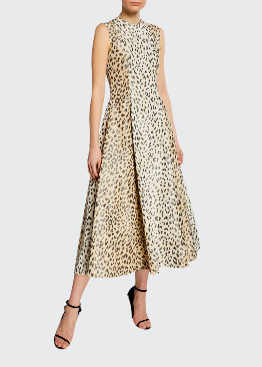 Calvin klein leopard dresses store
