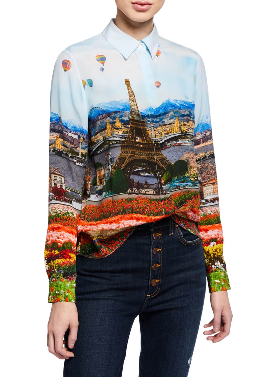 Alice and olivia paris shirt Clearance