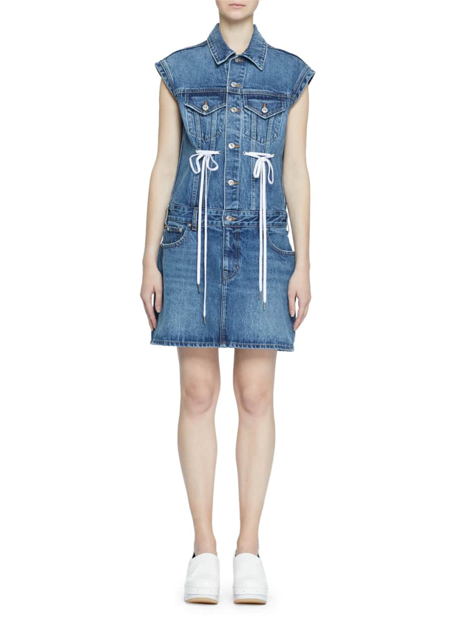 Proenza schouler denim dress clearance