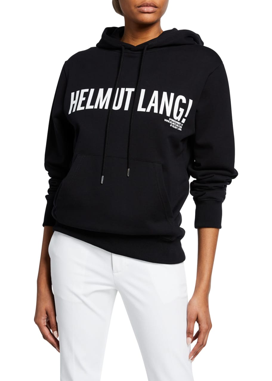 Helmut lang exclamation hoodie best sale