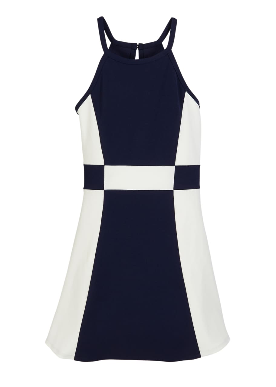Sally Miller The Peggy Colorblock Halter Dress, Size S-XL - Bergdorf ...