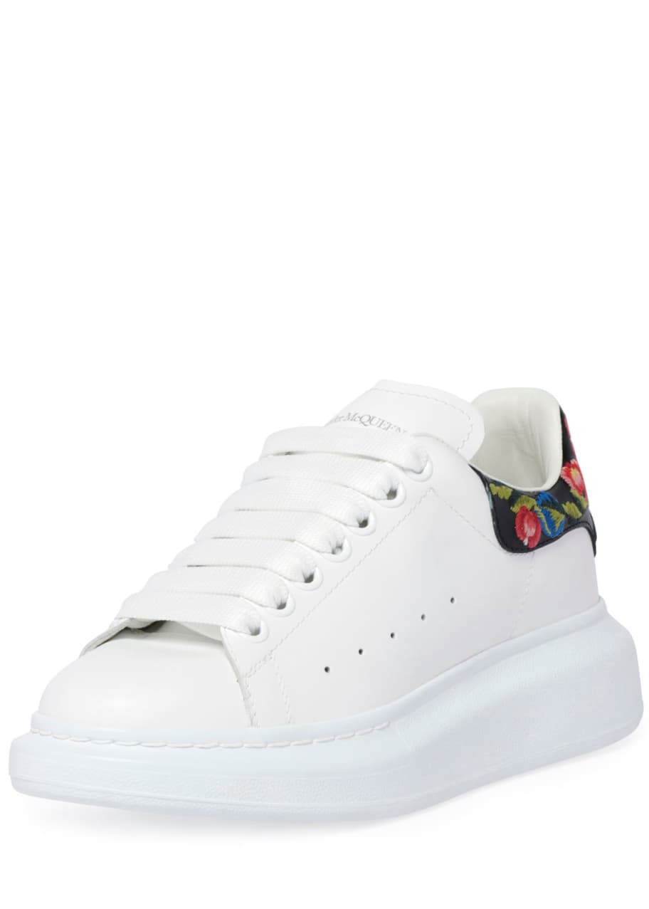 Alexander mcqueen flower shoes on sale