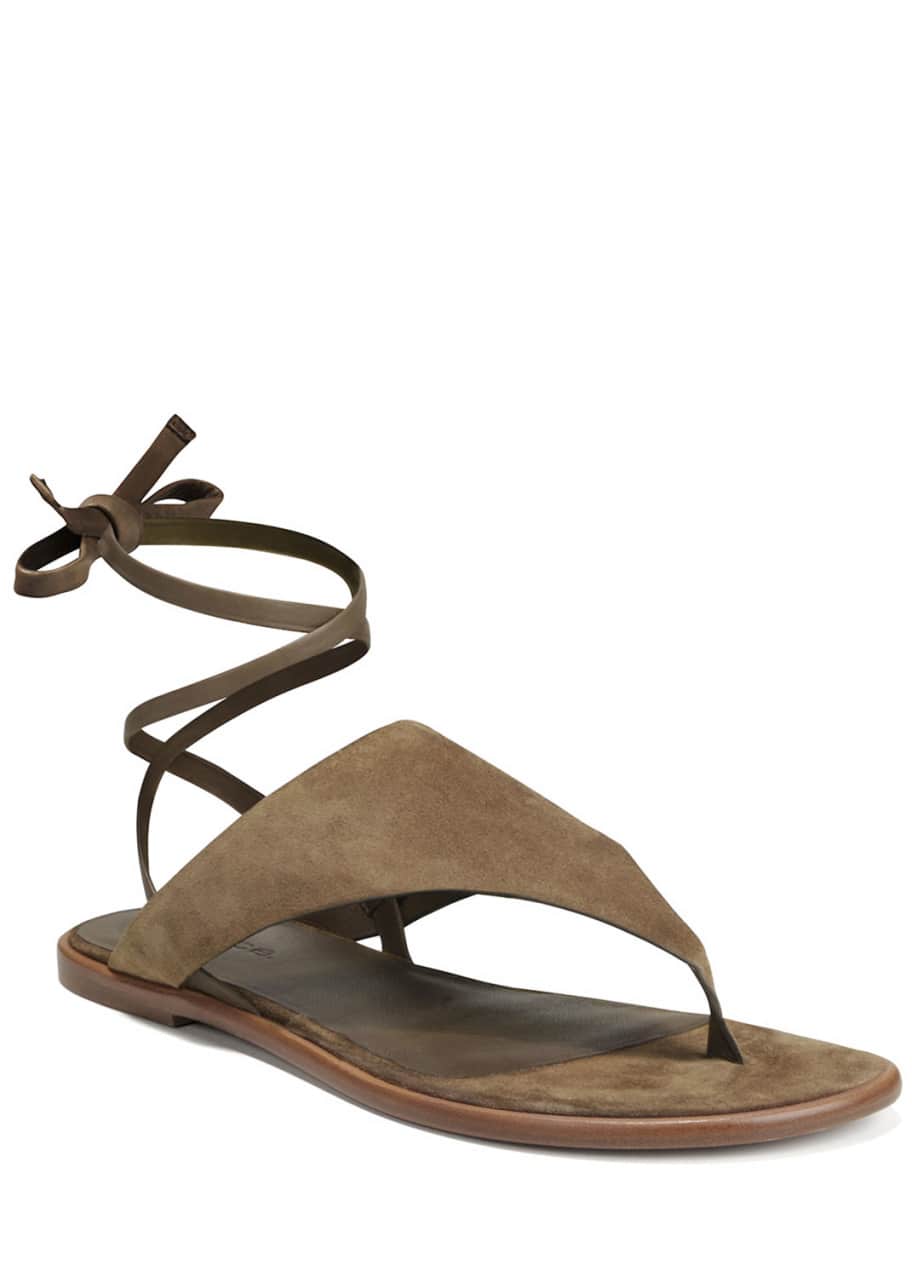 Image 1 of 1: Eastwood Flat Sport Suede Sandals