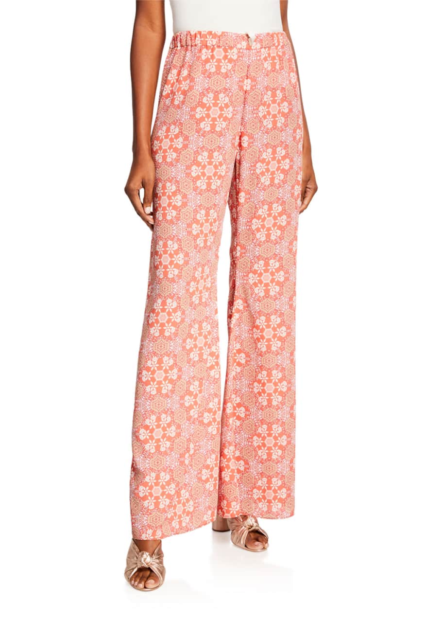 Mosaic flare pants shop