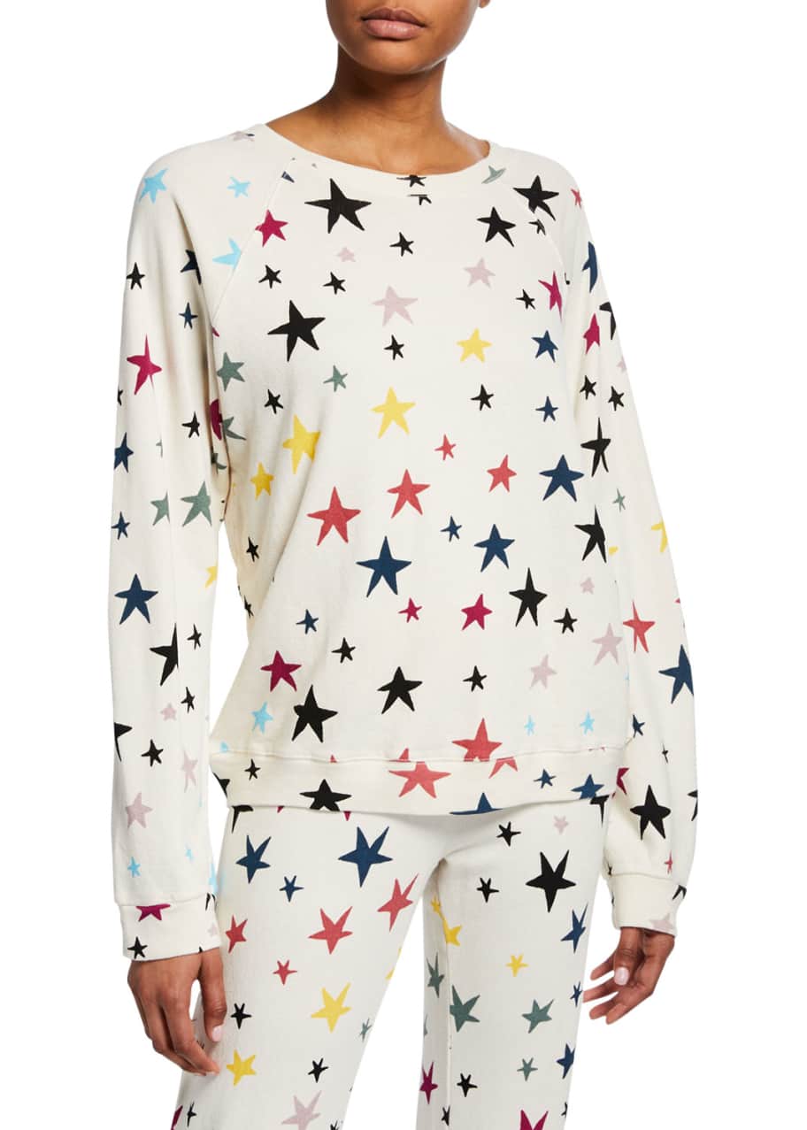 Monrow star sweatshirt sales