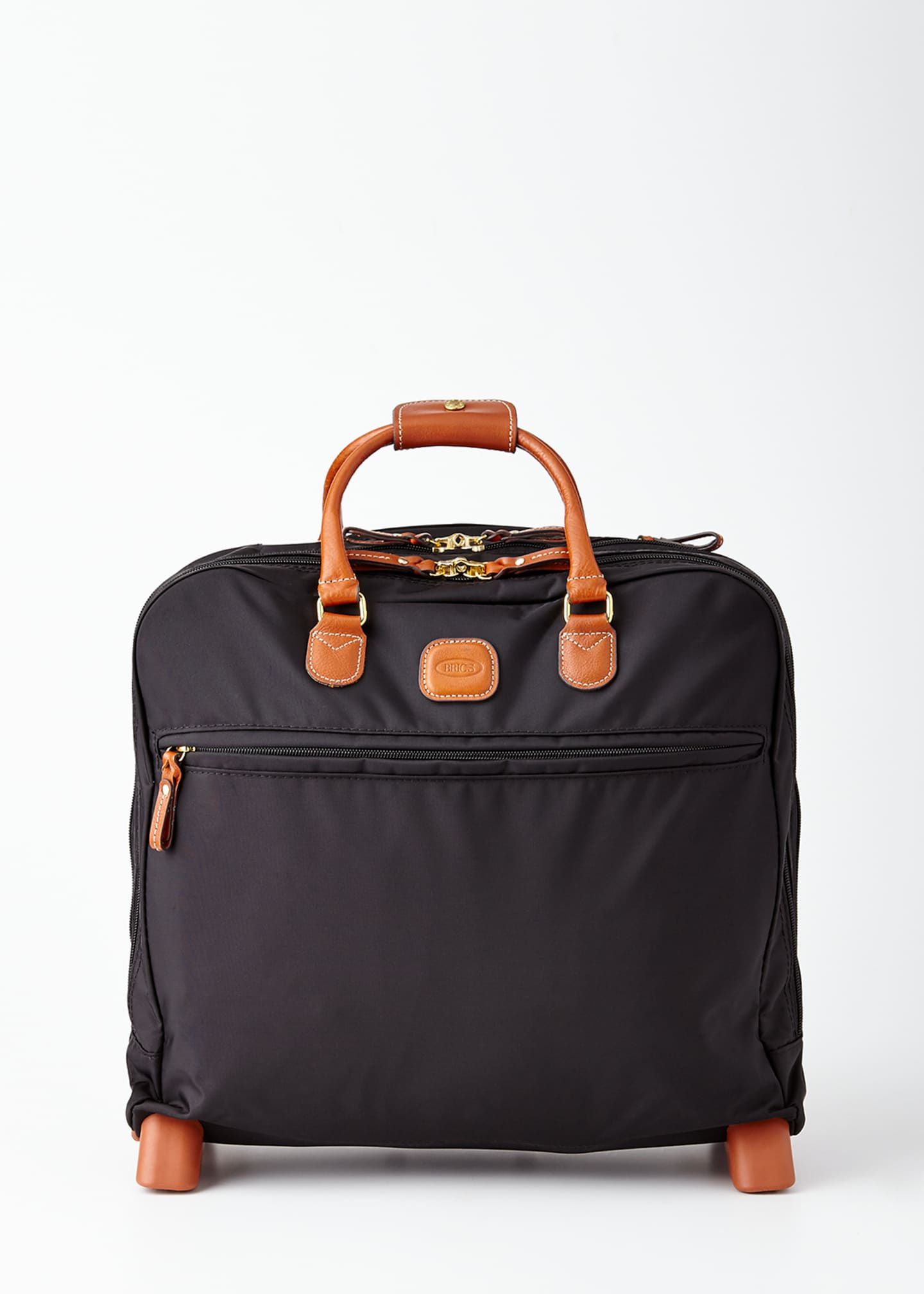 Bric's Black Rolling Pilot Case Luggage - Bergdorf Goodman