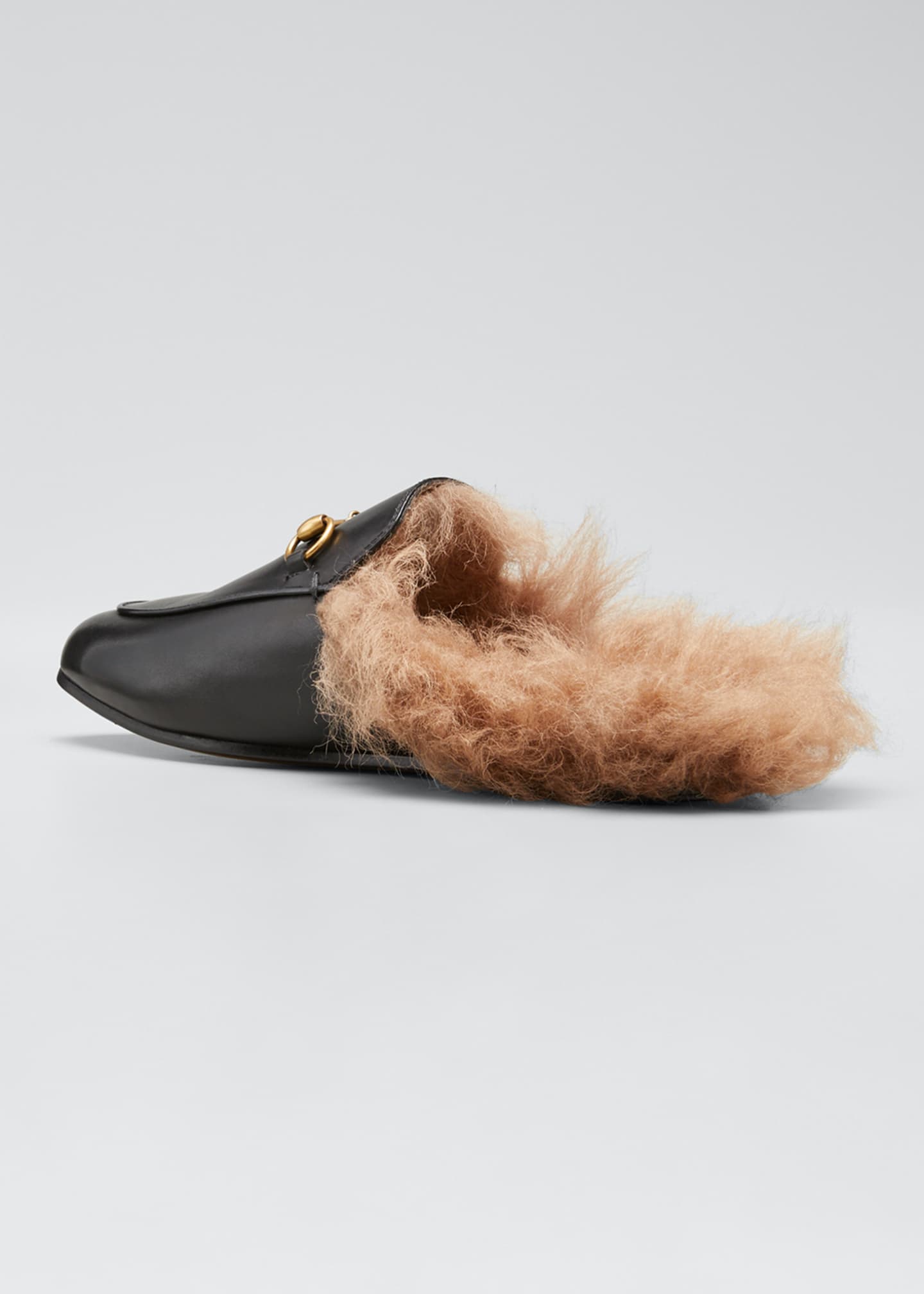 Gucci Princetown Fur Lined Mule Image 4 of 5