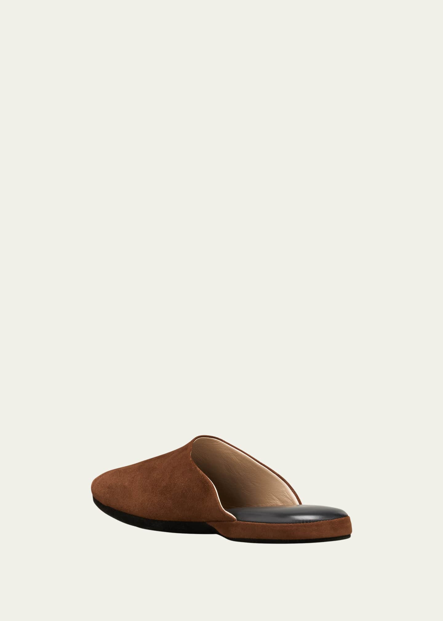 lonely Green complicated Charvet Men's Suede Slippers - Bergdorf Goodman
