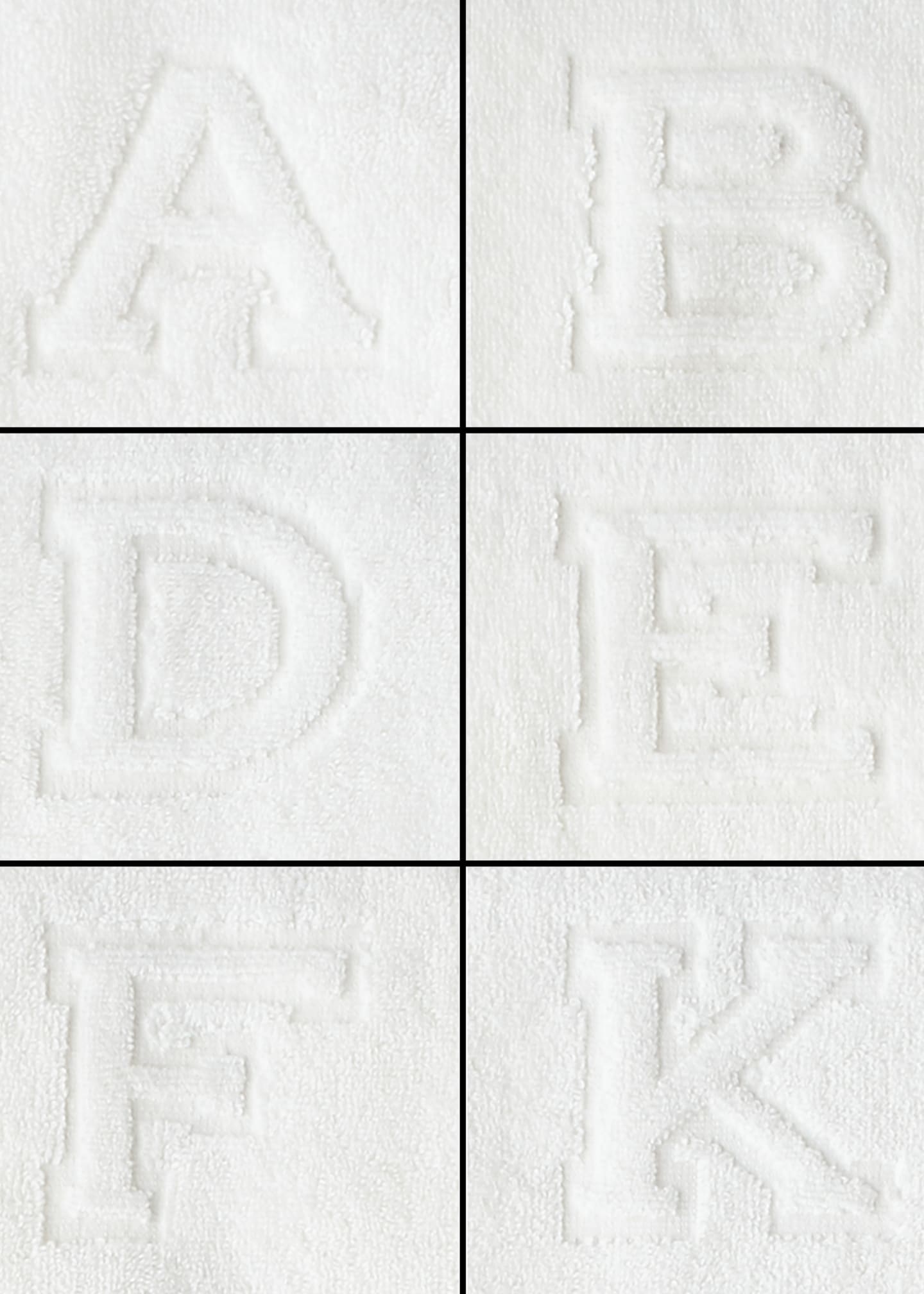 Matouk Auberge Monogrammed Hand Towel Image 2 of 4