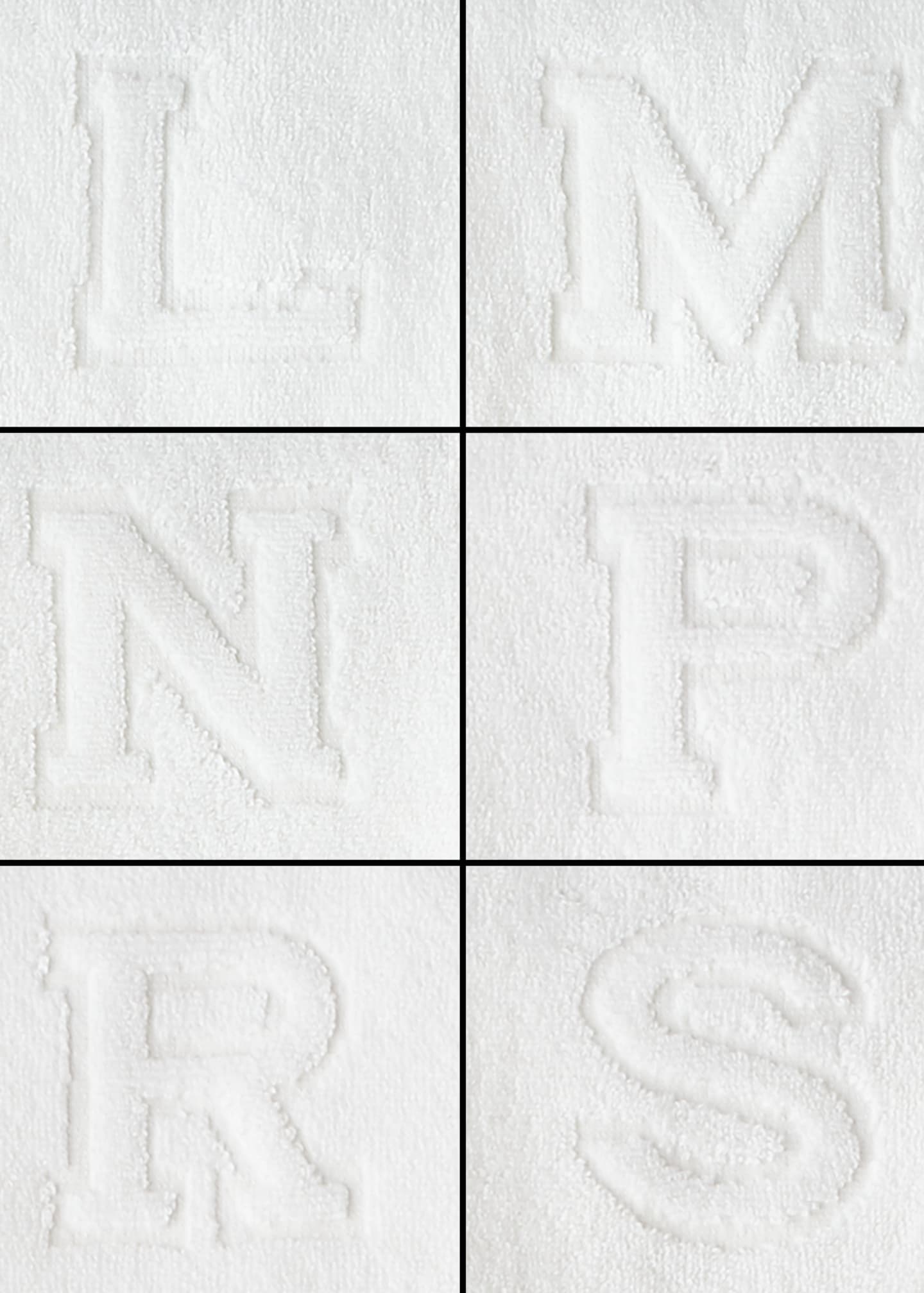 Matouk Auberge Monogrammed Hand Towel Image 3 of 4
