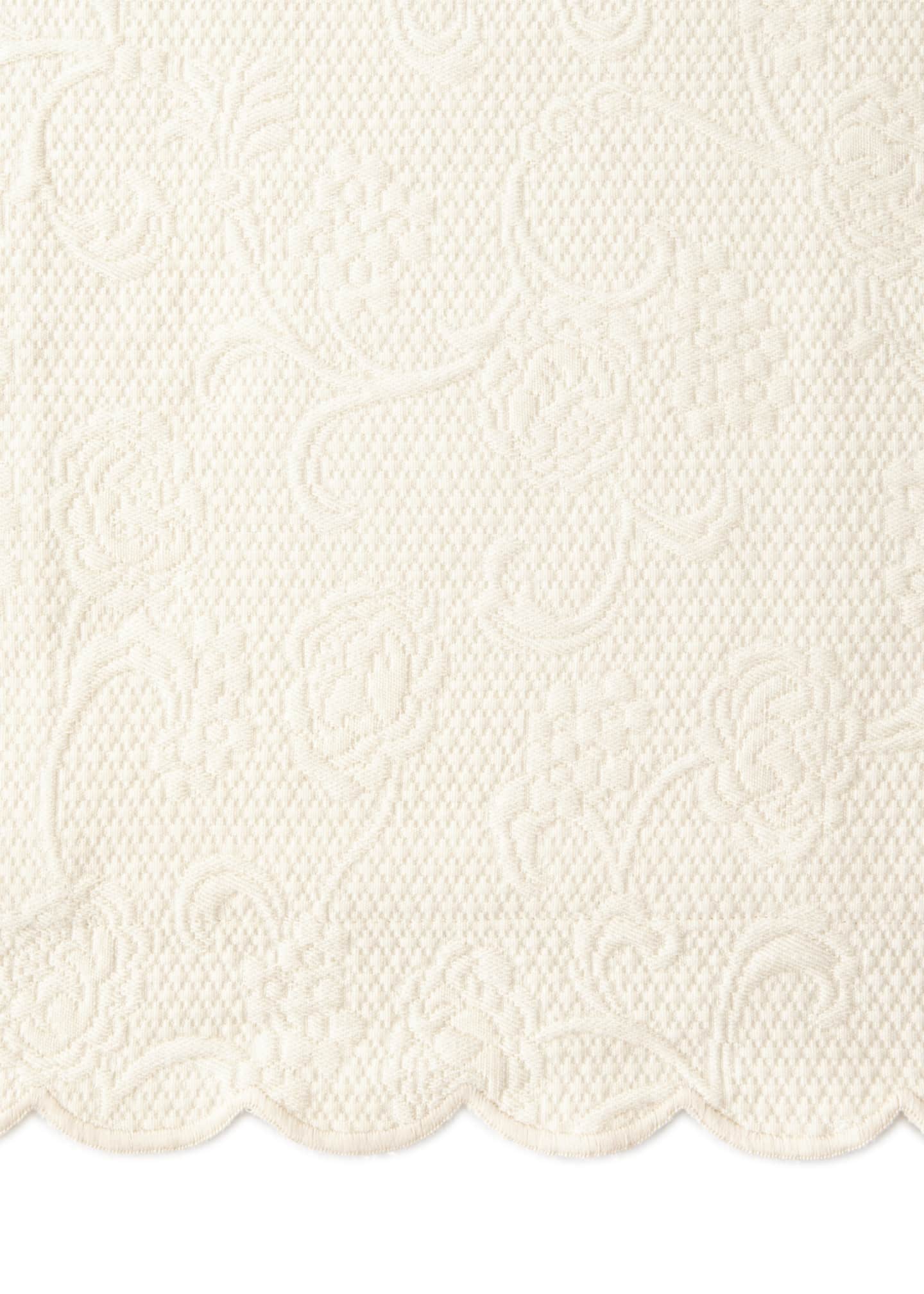 Sferra Alice King Floral Matelasse Coverlet Image 2 of 3