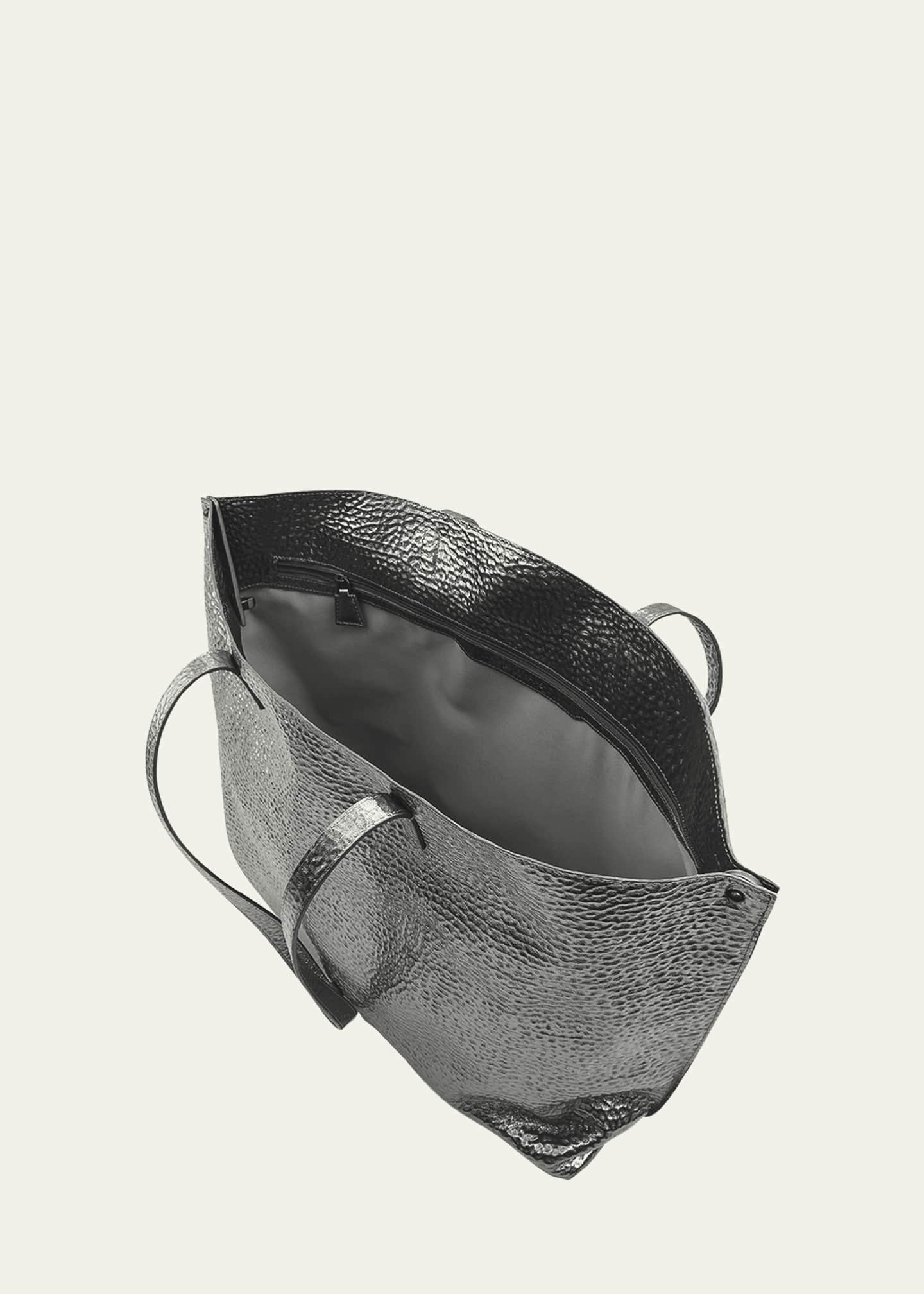 Akris Ai Medium Hammered Shoulder Bag Image 4 of 5