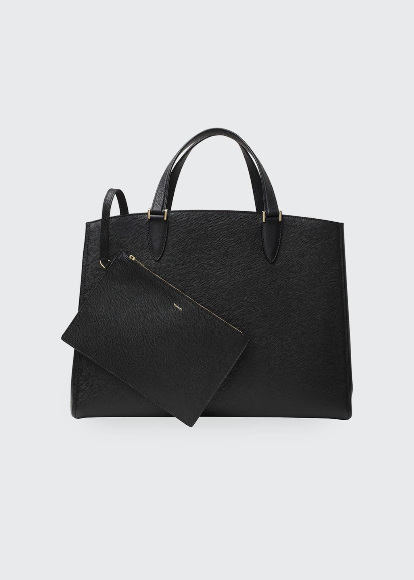 Valextra Brera Large Leather TopHandle Tote Bag Bergdorf Goodman