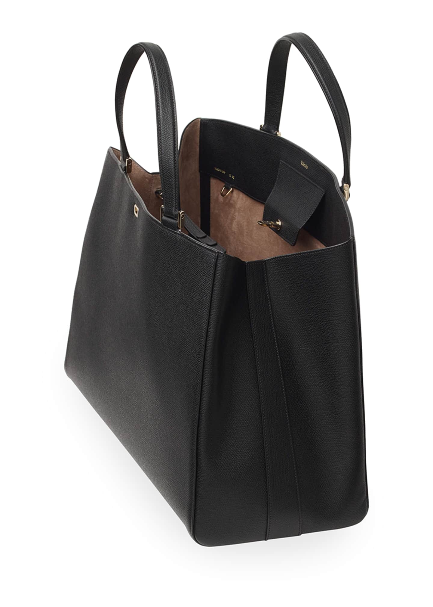 Valextra Brera Large Leather TopHandle Tote Bag Bergdorf Goodman