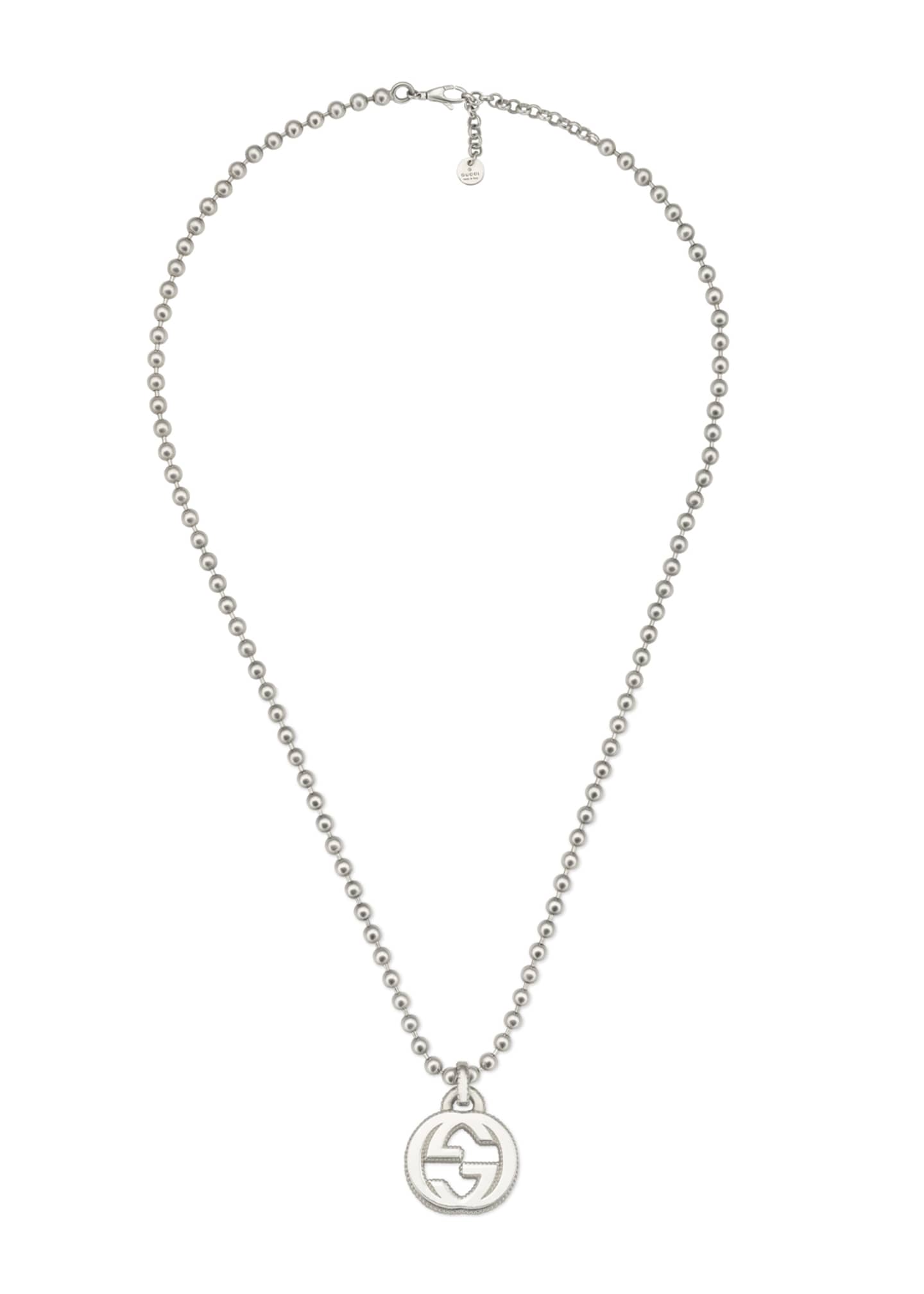 Gucci pendant necklace mens discount