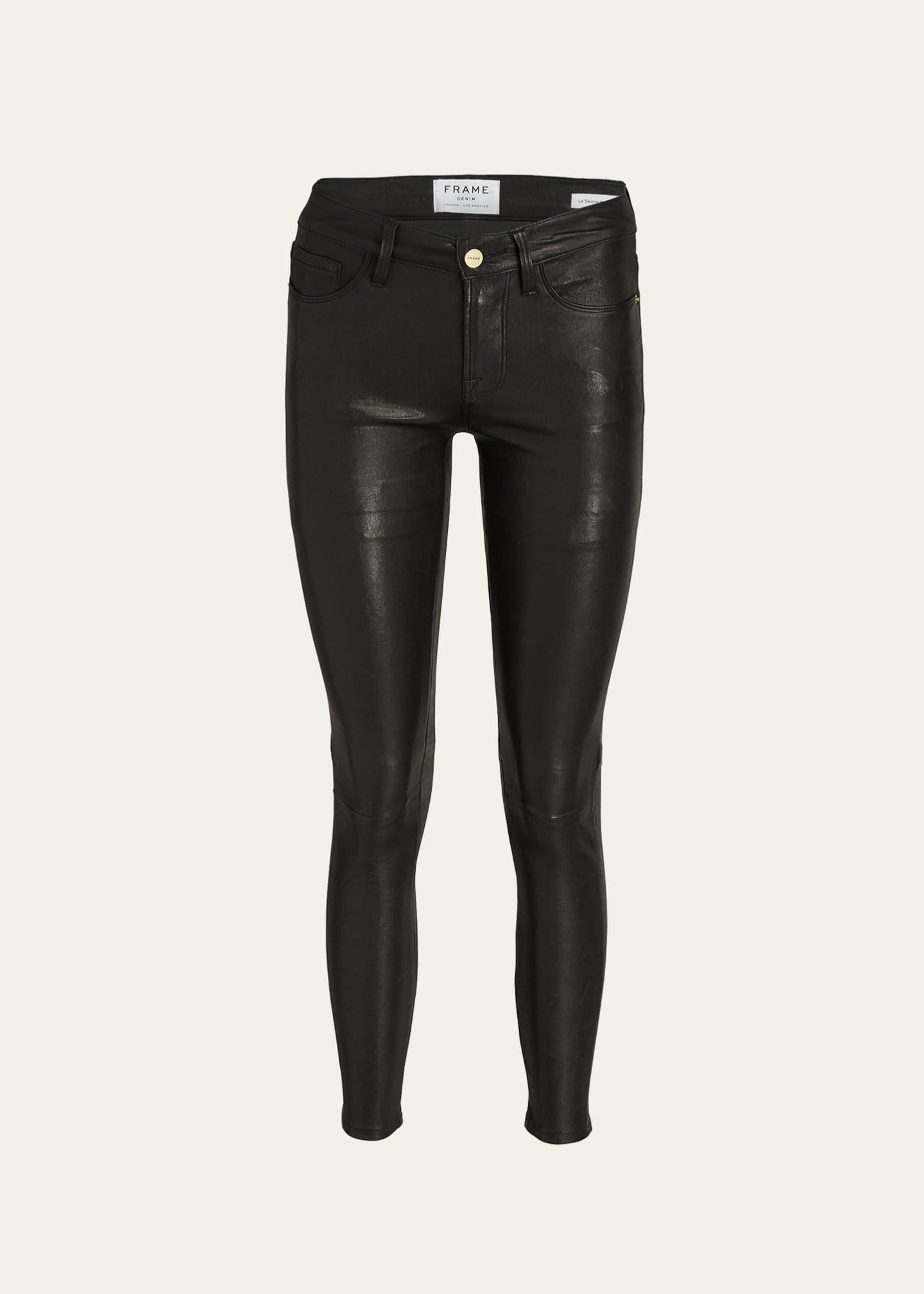 FRAME Le Skinny Leather Pants Bergdorf Goodman