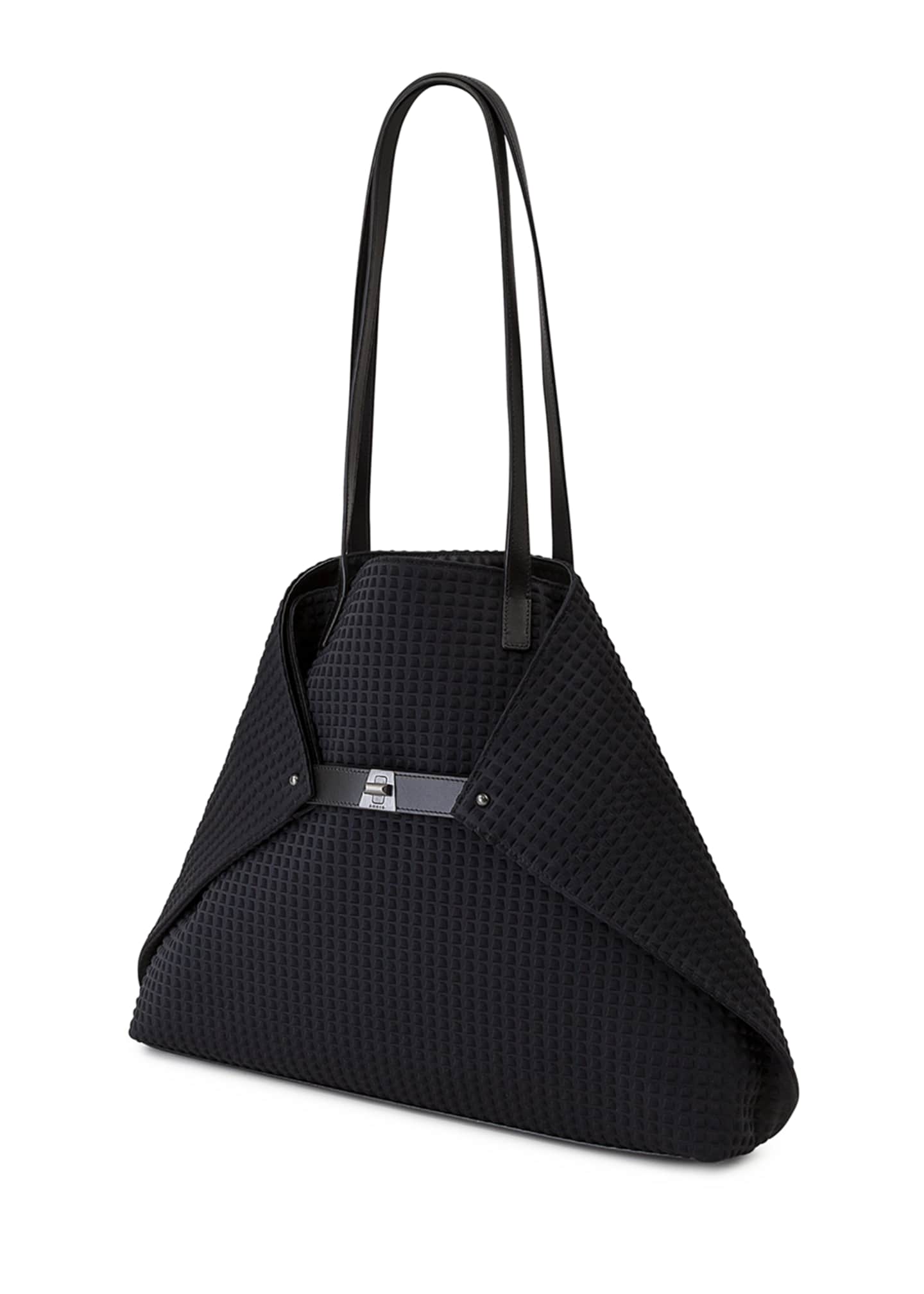 Akris Ai Medium Techno Fabric Shoulder Bag - Bergdorf Goodman