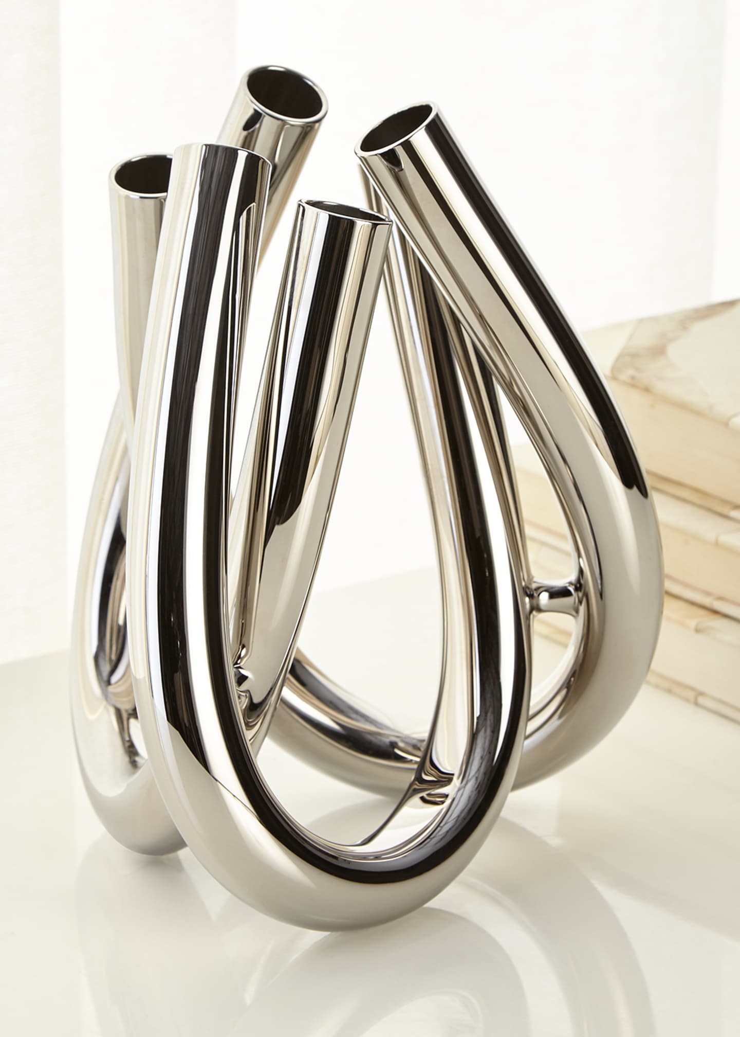 Rosenthal Triu Vase, Silver Bergdorf Goodman