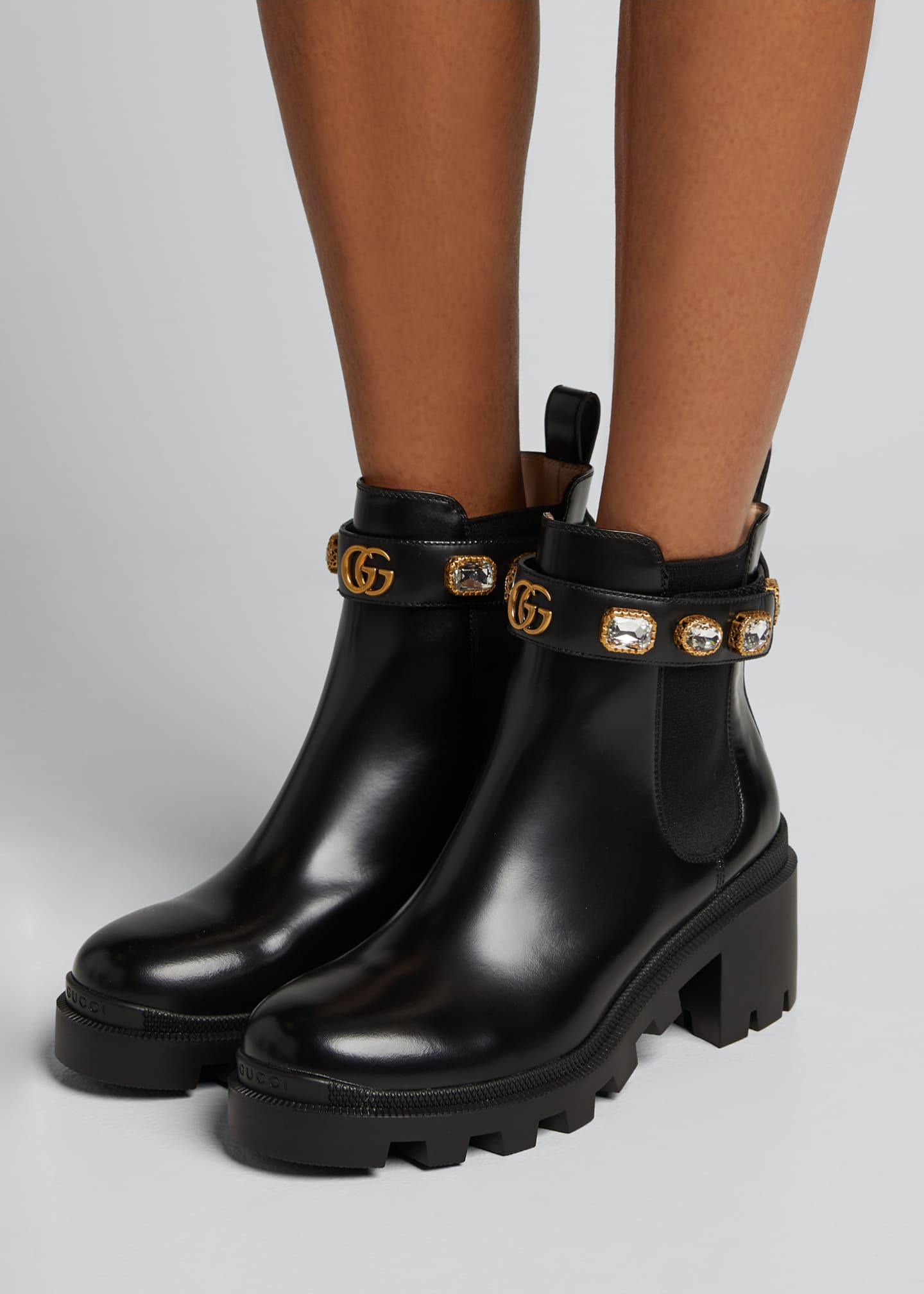 Trip Leather Chelsea Boots - Bergdorf Goodman