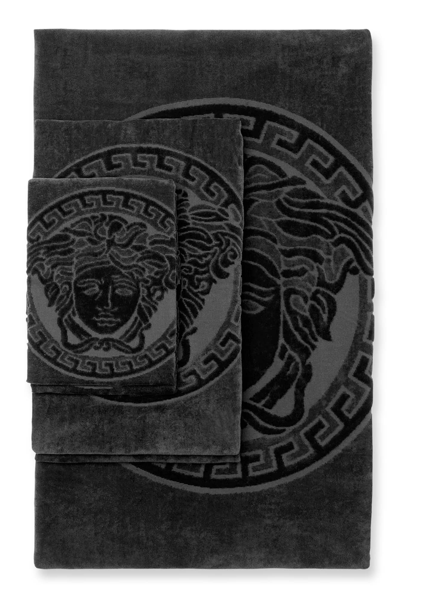 Versace Medusa 5 Piece Classic Bath Towel Set Bergdorf Goodman