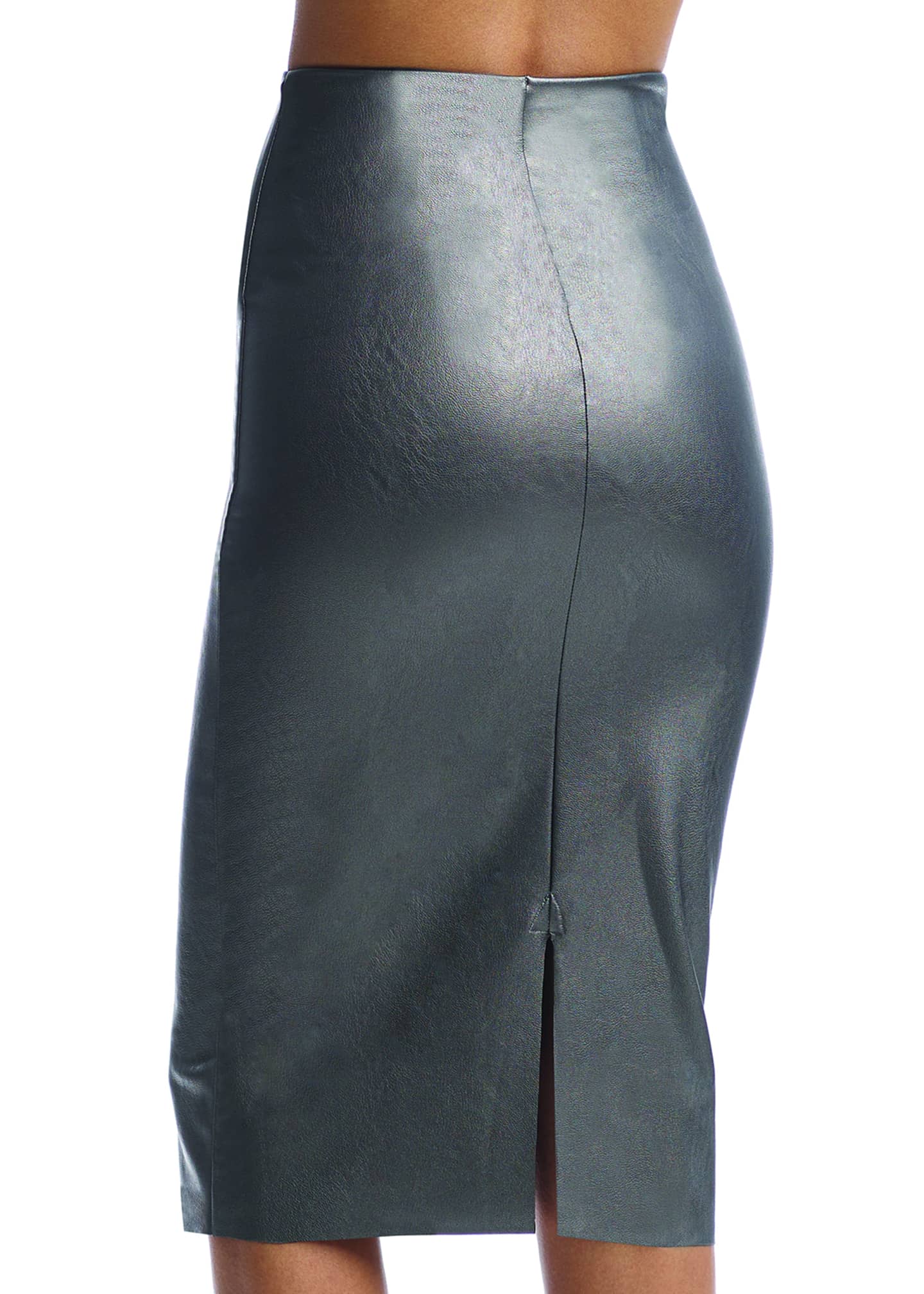 Commando Faux-Leather Midi Skirt - Bergdorf Goodman
