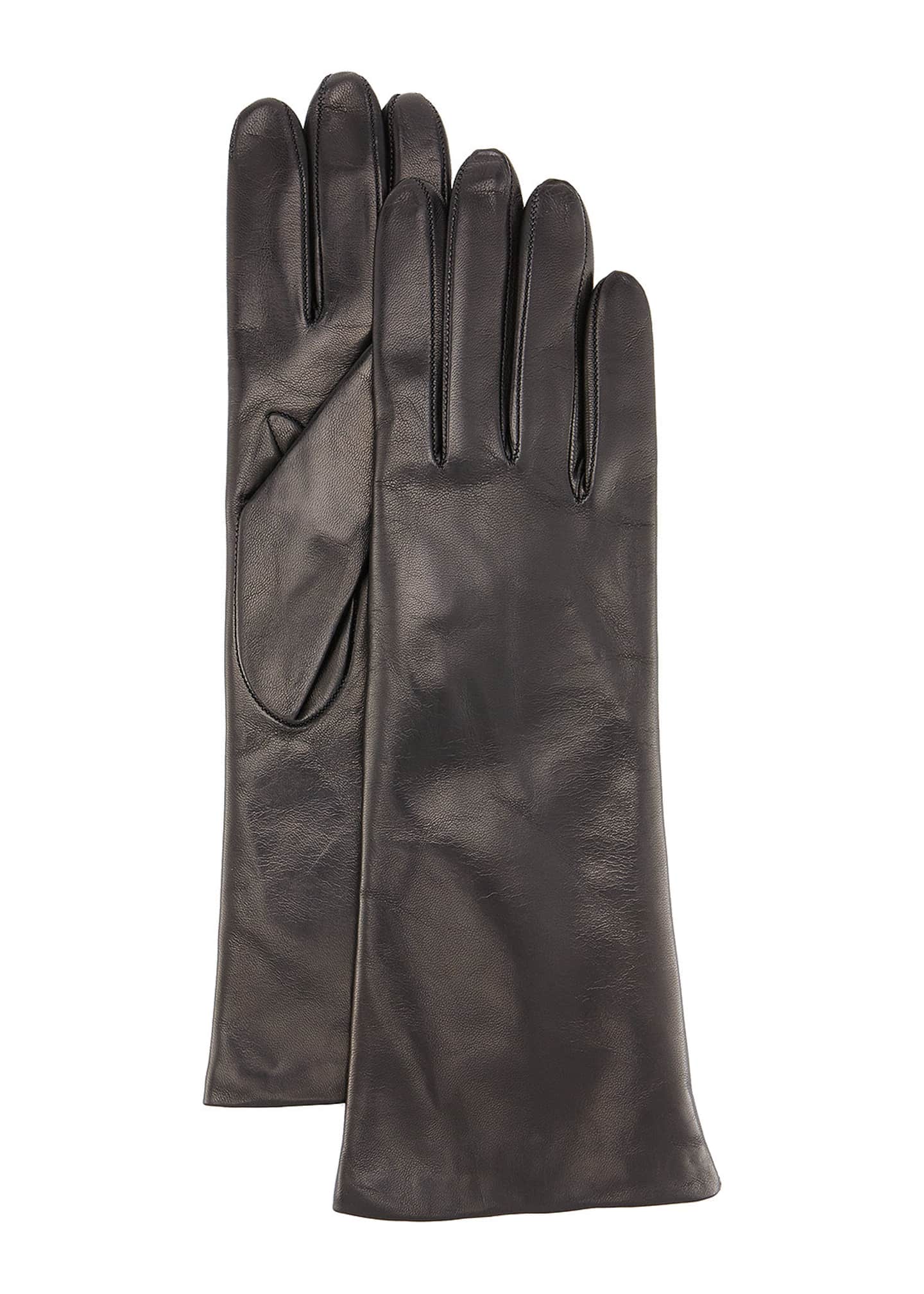 Portolano Napa Leather Gloves - Bergdorf Goodman