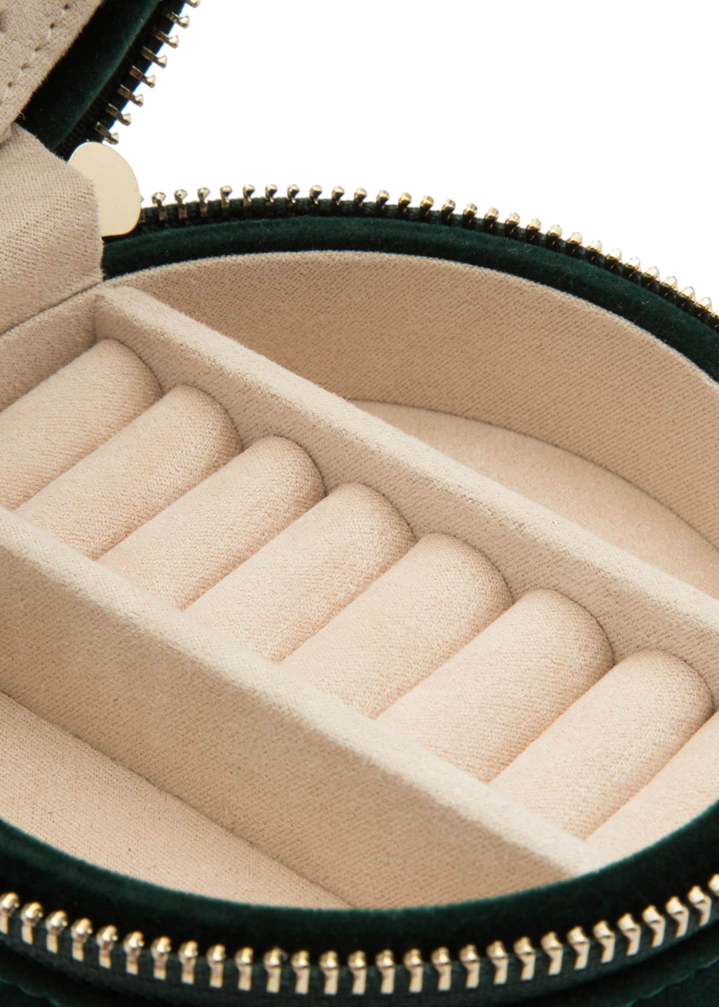 WOLF Zoe Round Travel Jewelry Case Bergdorf Goodman