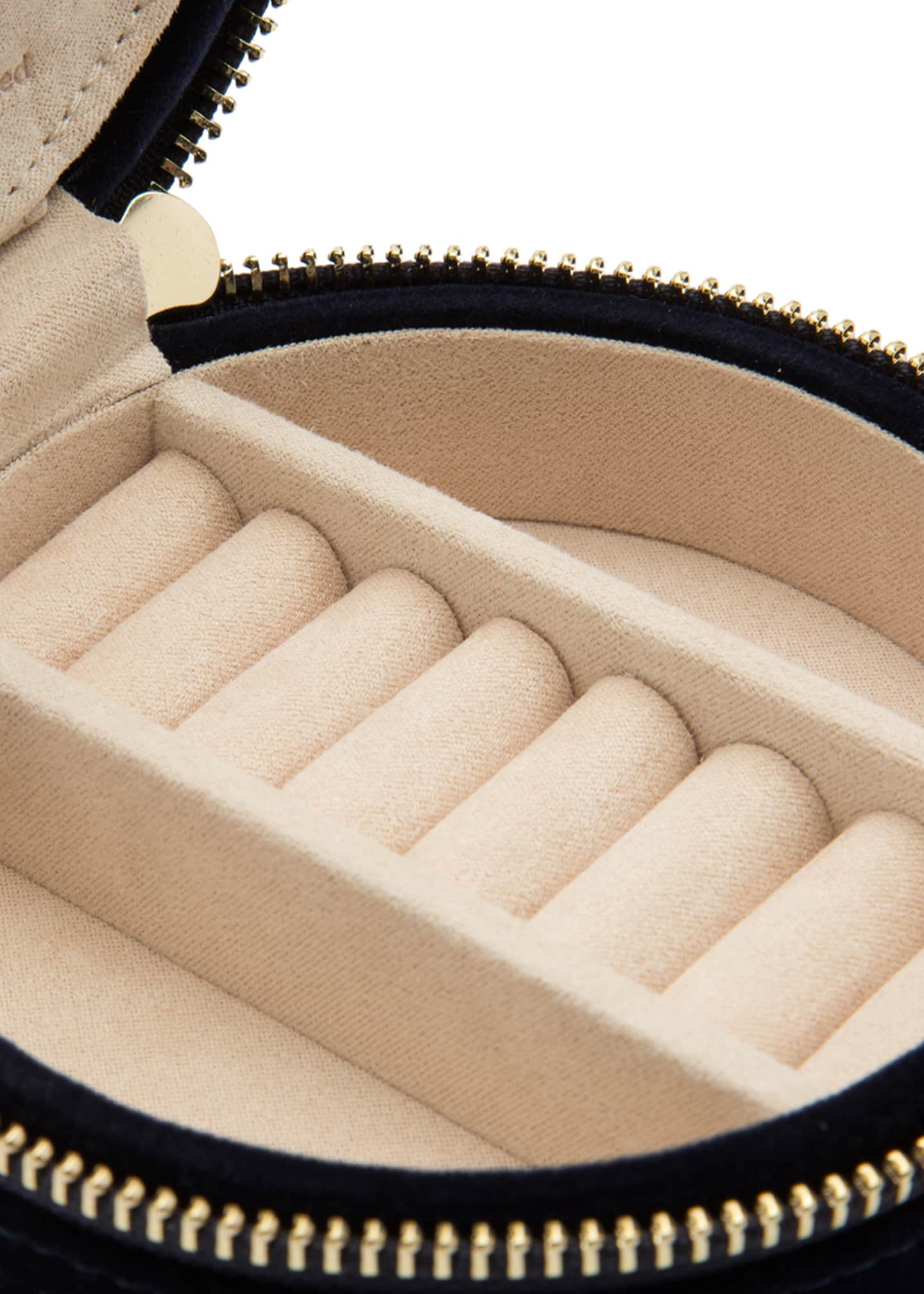 WOLF Zoe Round Travel Jewelry Case Bergdorf Goodman