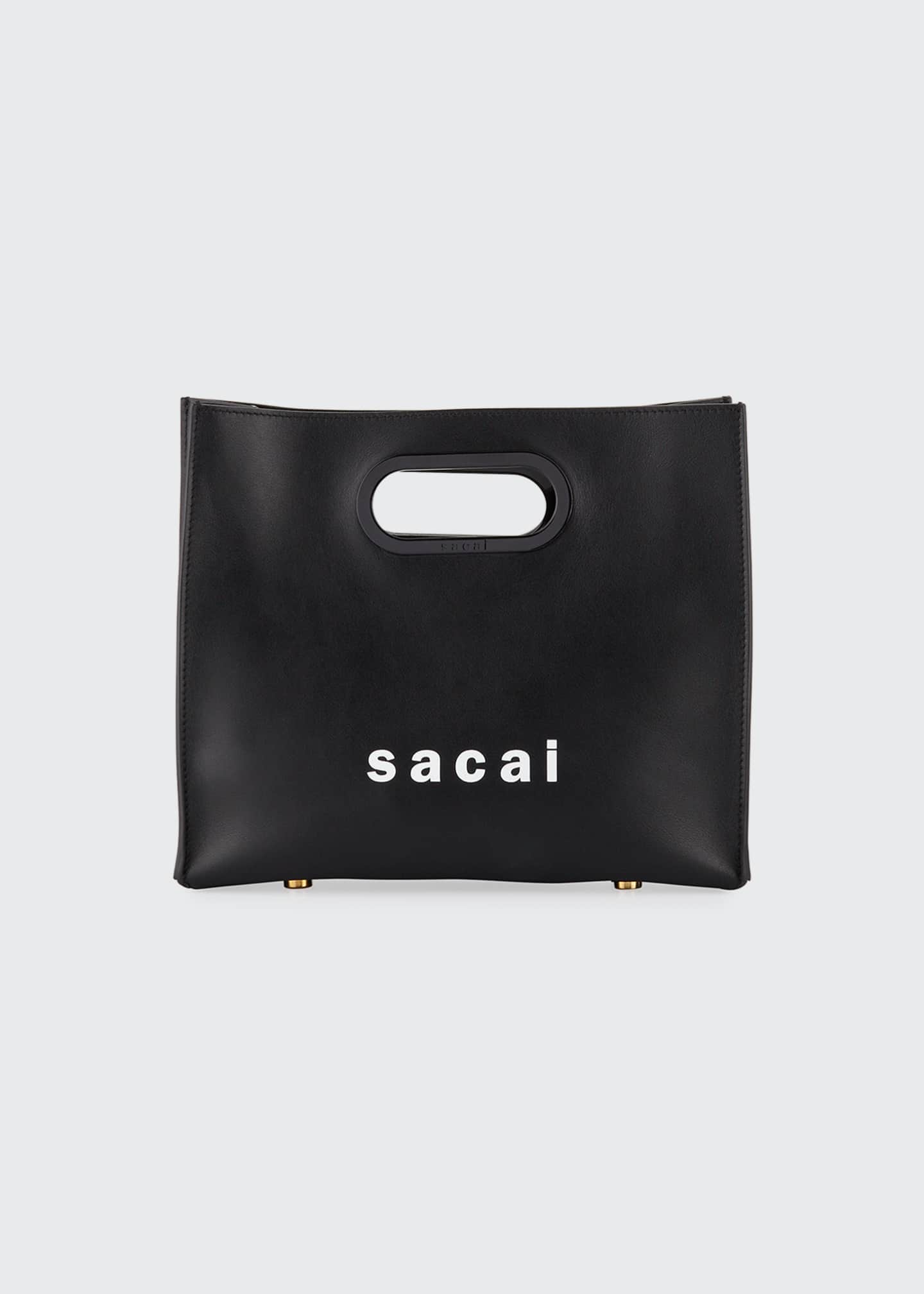 SACAI Small Leather Shopper Tote Bag Bergdorf Goodman
