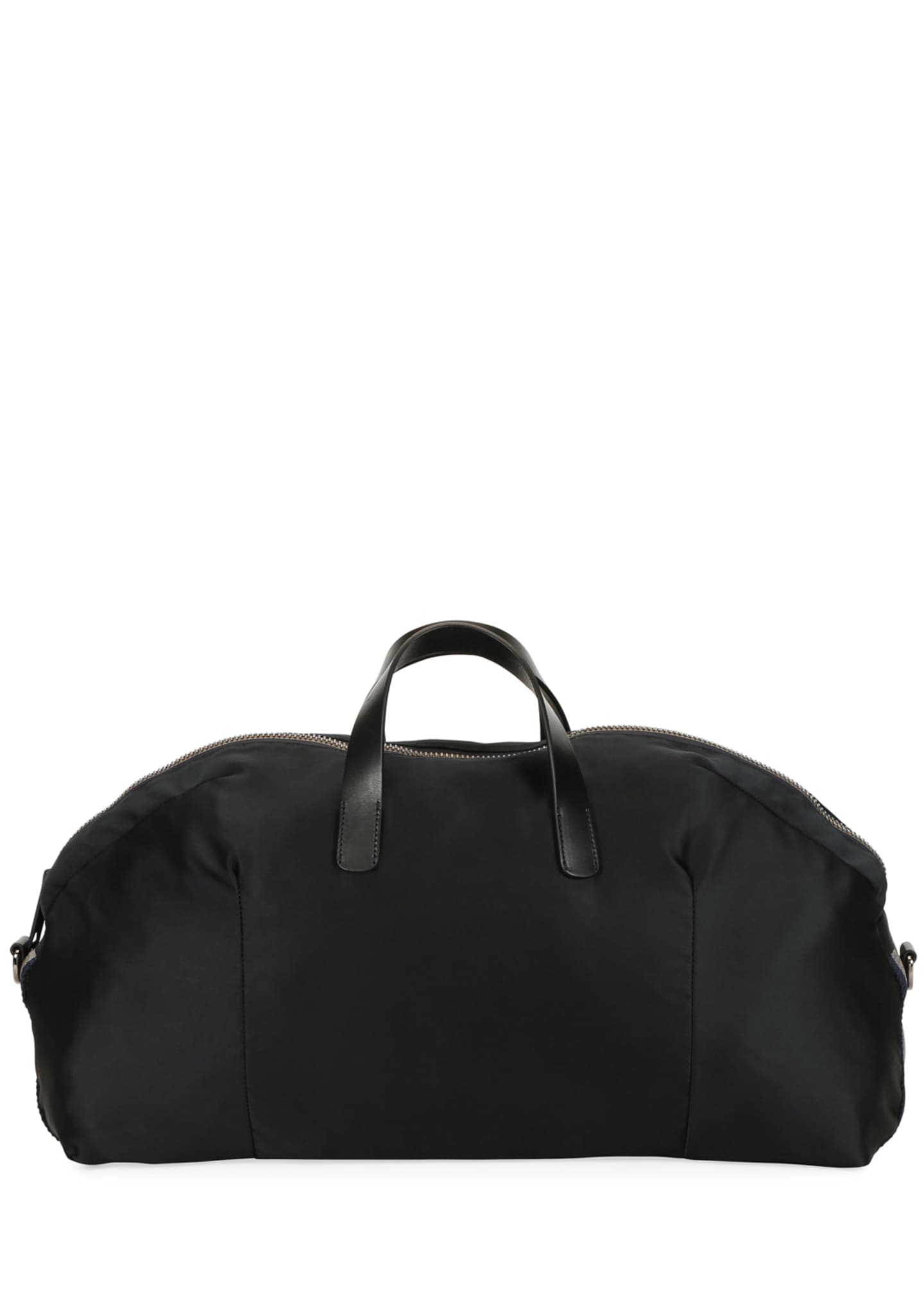 Armani Men's Nylon Carryall Duffel Bag, Black Bergdorf Goodman