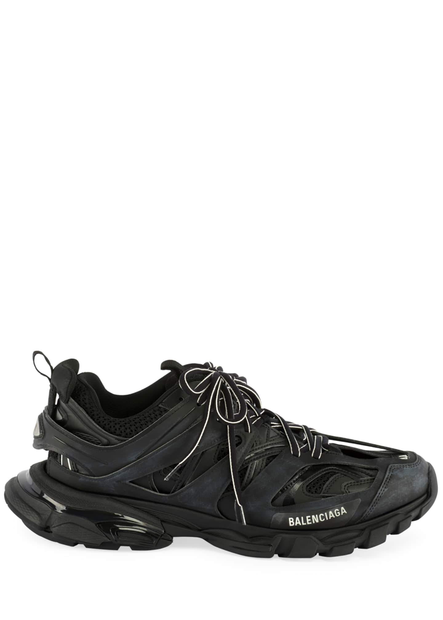 Balenciaga Men's Track LED Running Sneakers, Black - Bergdorf Goodman