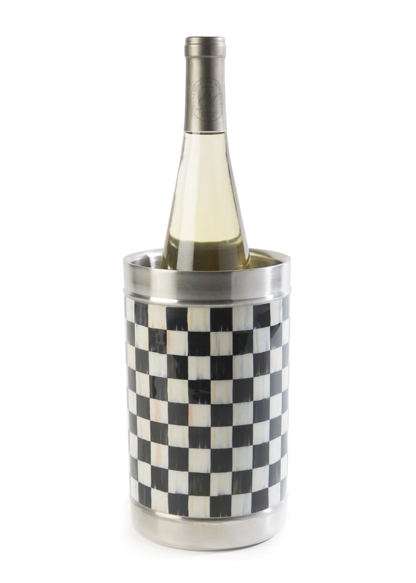Mocha Check Wine Cooler main image 1