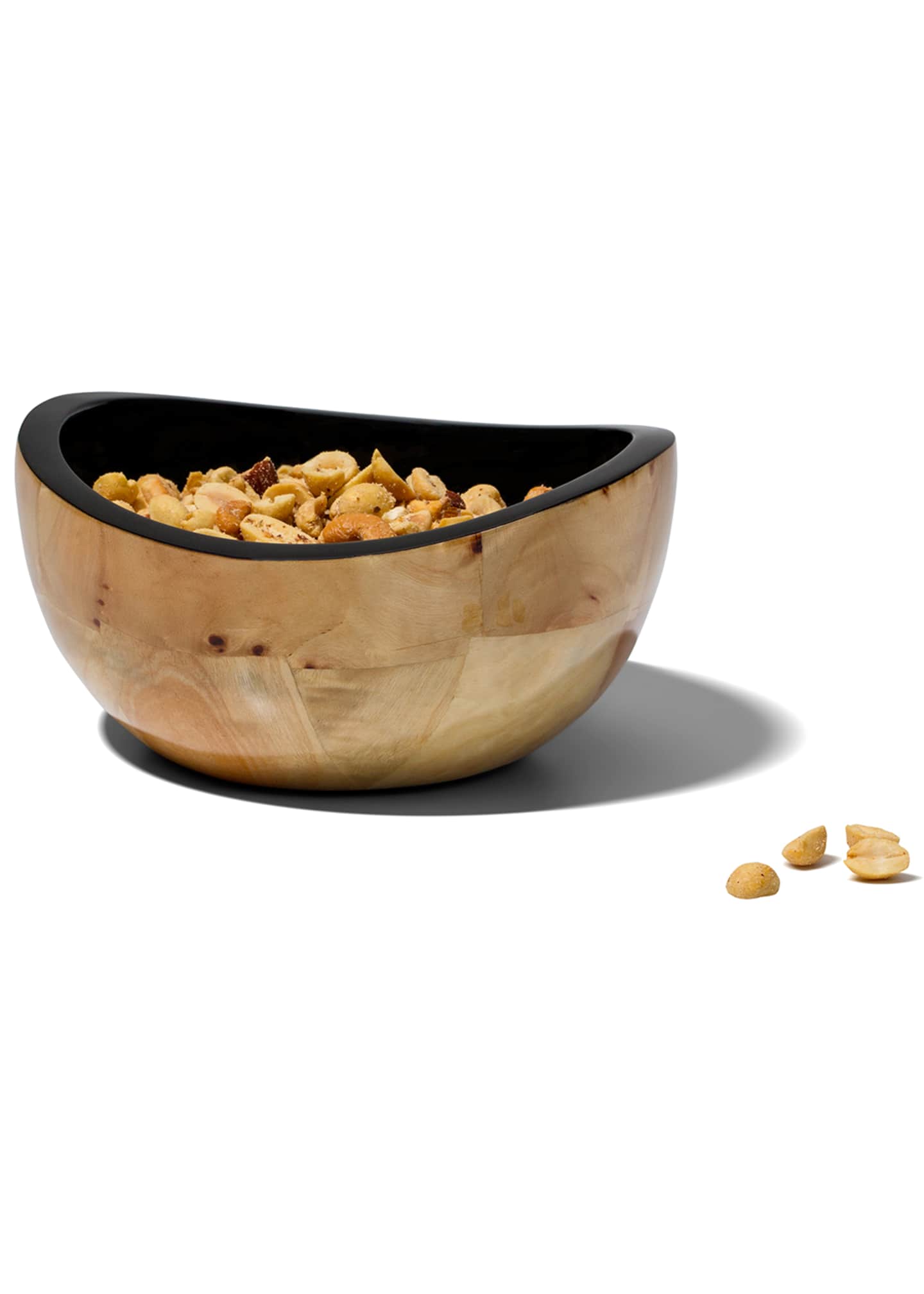 LADORADA Burl Veneer Accent Bowl Image 2 of 2