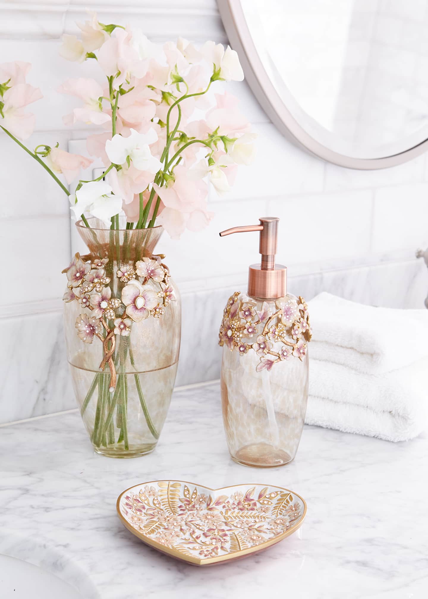 Jay Strongwater Boudoir Bouquet Vase Image 2 of 2